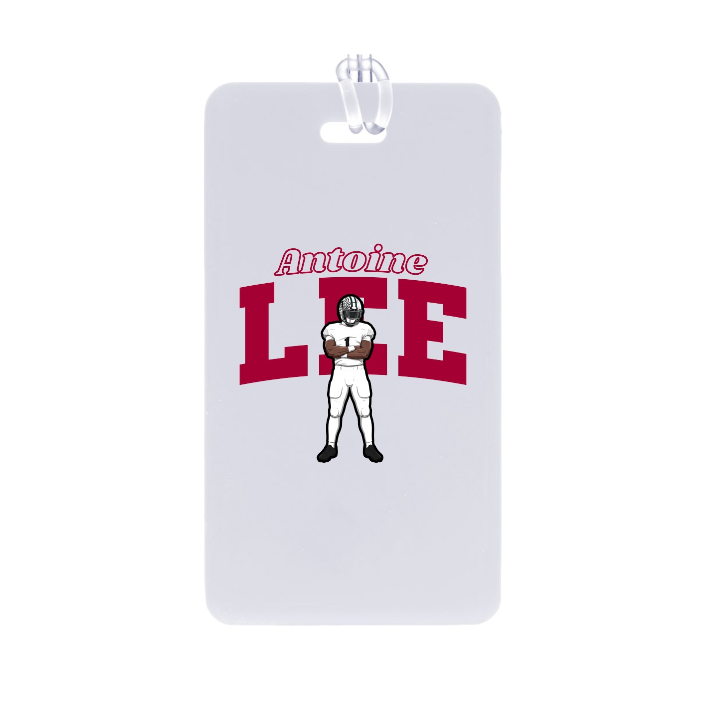 Bag Tag — Name Arch in Classic