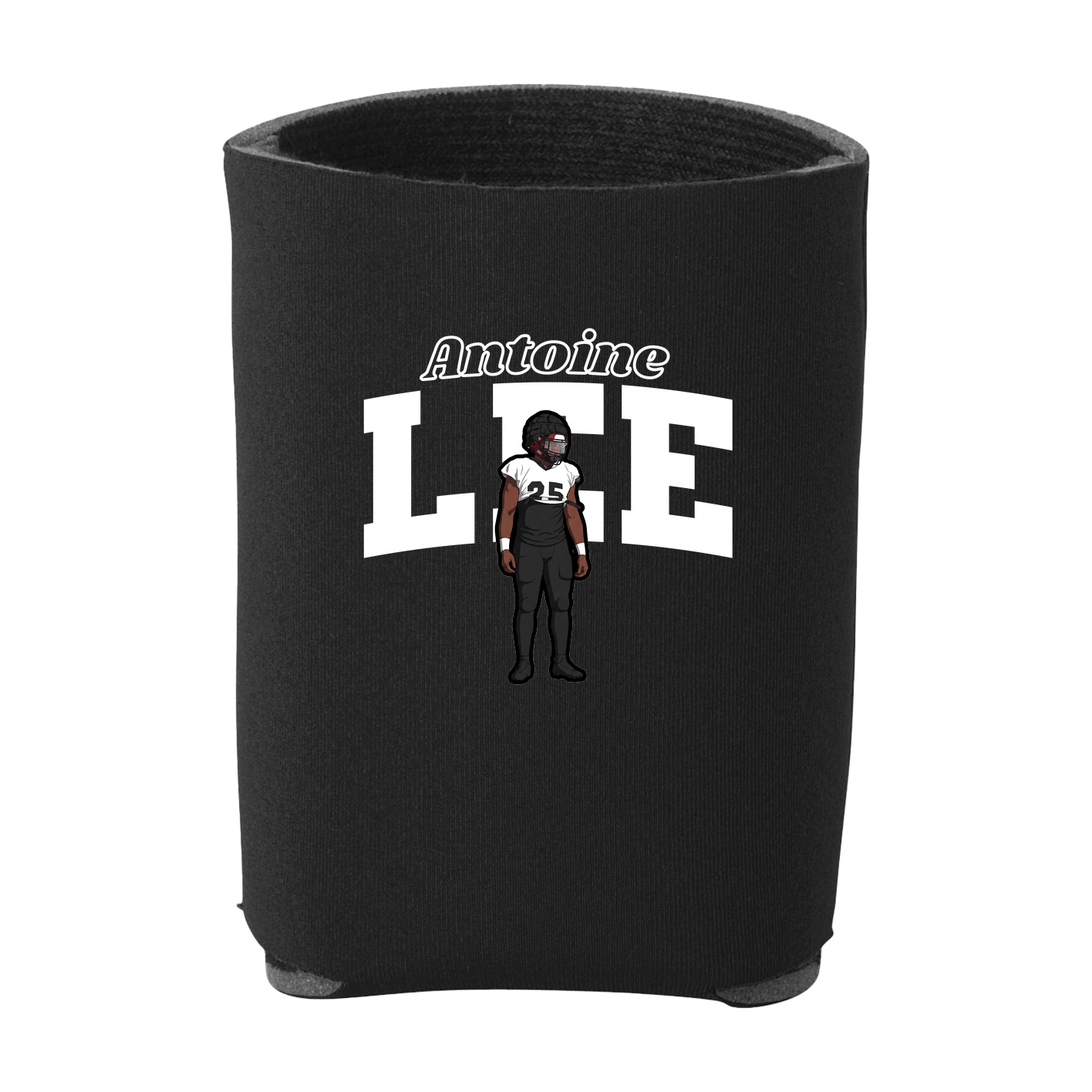 Can Holder — Name Arch in Black