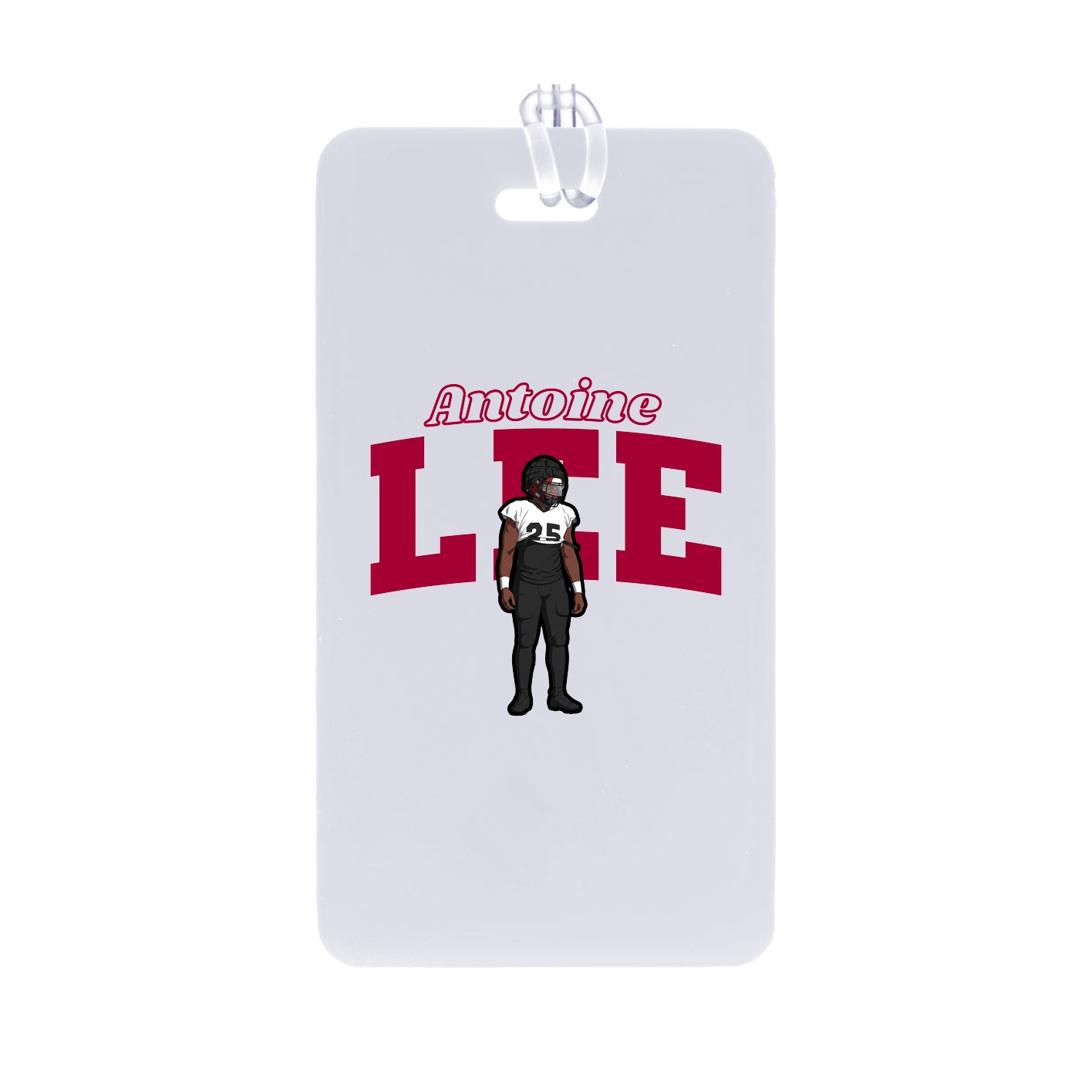 Bag Tag — Name Arch in Classic