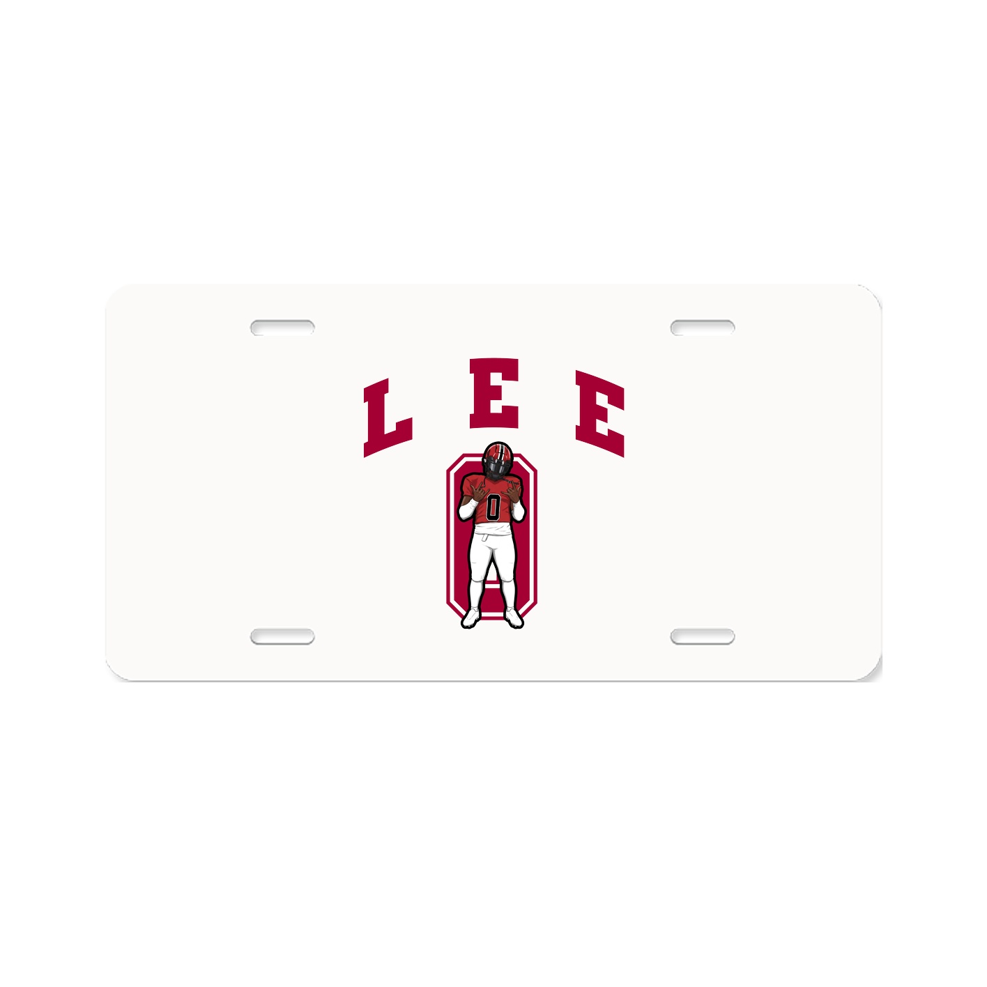 License Plate — Number in Classic