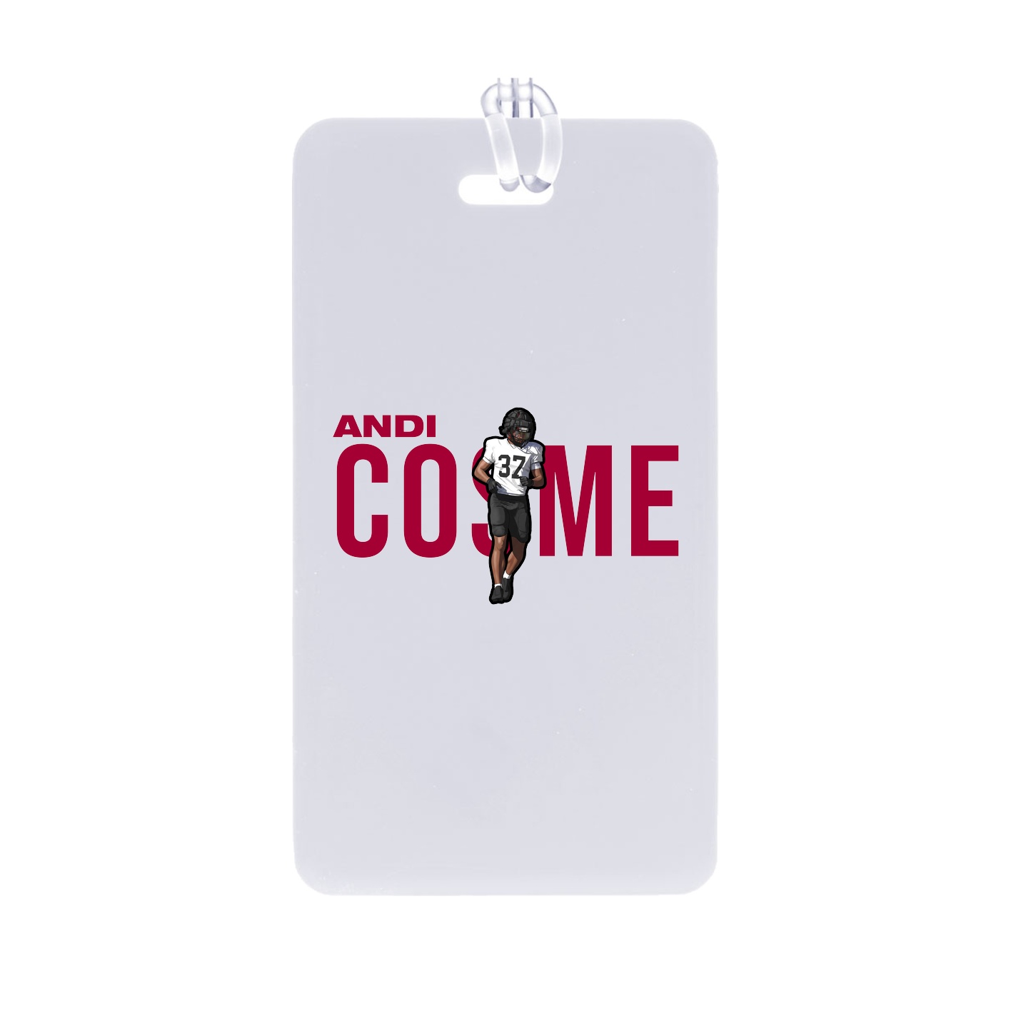Bag Tag — Player Name in Classic