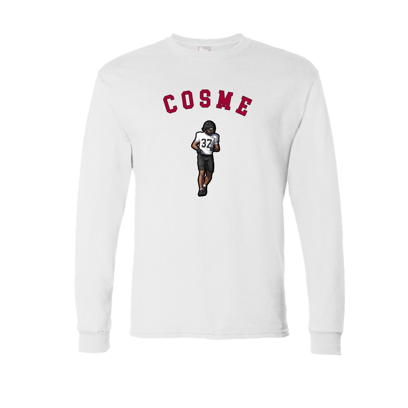 Long Sleeve Tee — Shirsey Arch in White