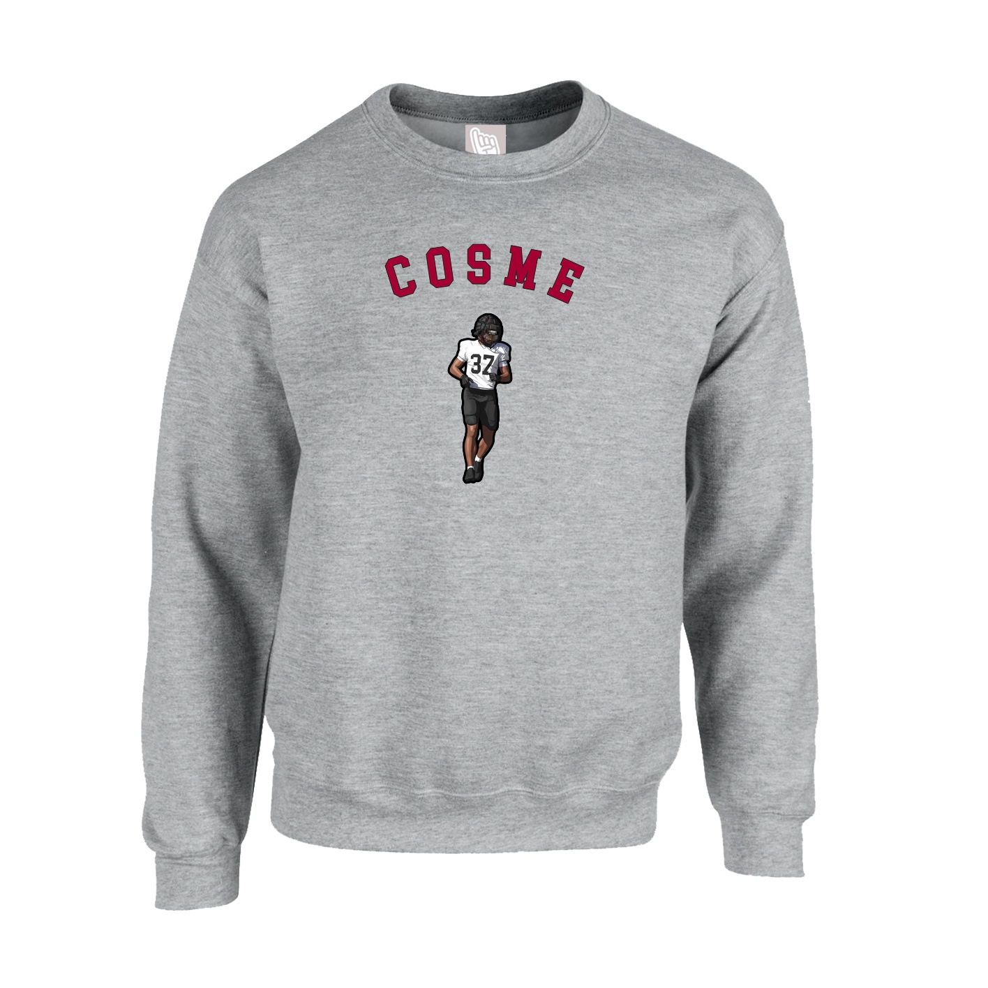 Fleece Crew — Shirsey Arch in Grey