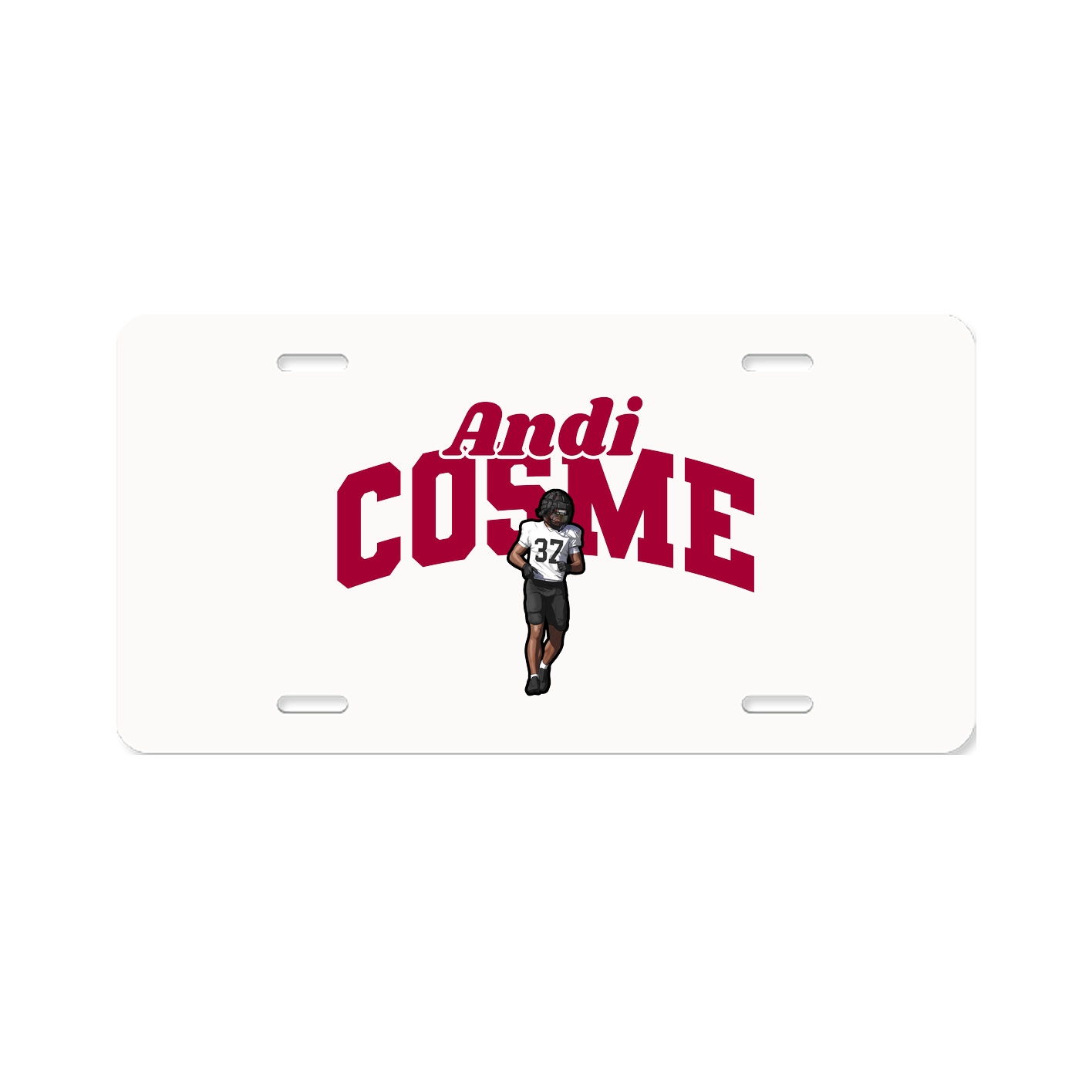 License Plate — Signature Arch in Classic