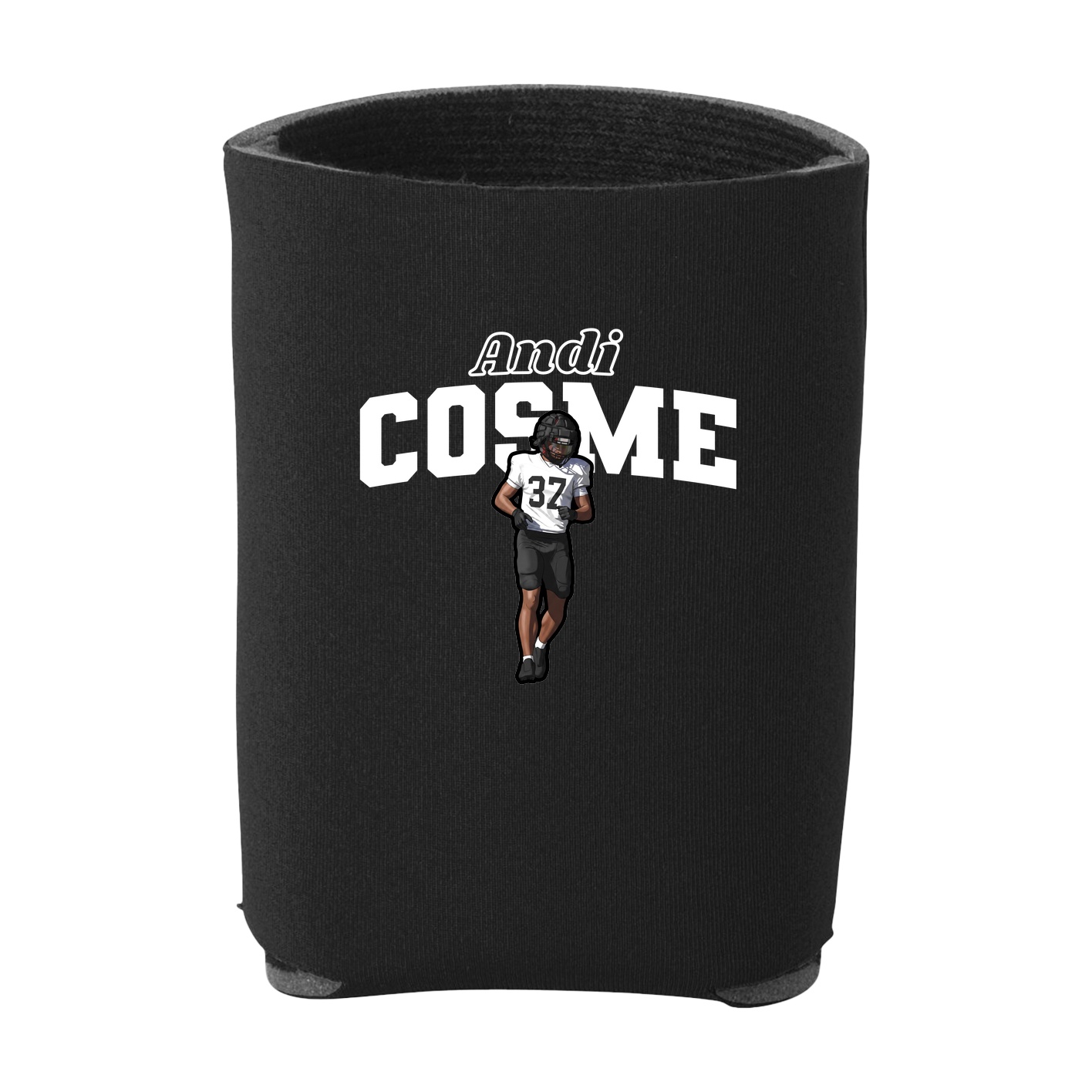Can Holder — Name Arch in Black