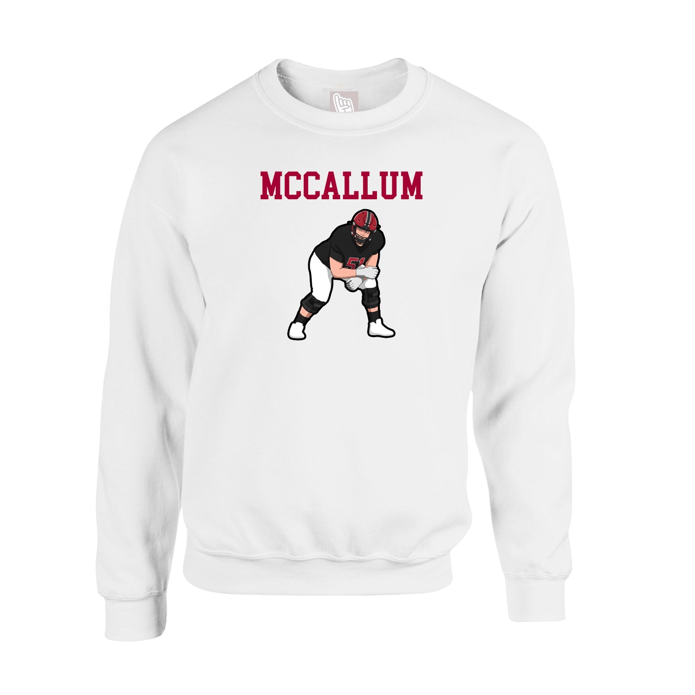 Fleece Crew — Shirsey in White