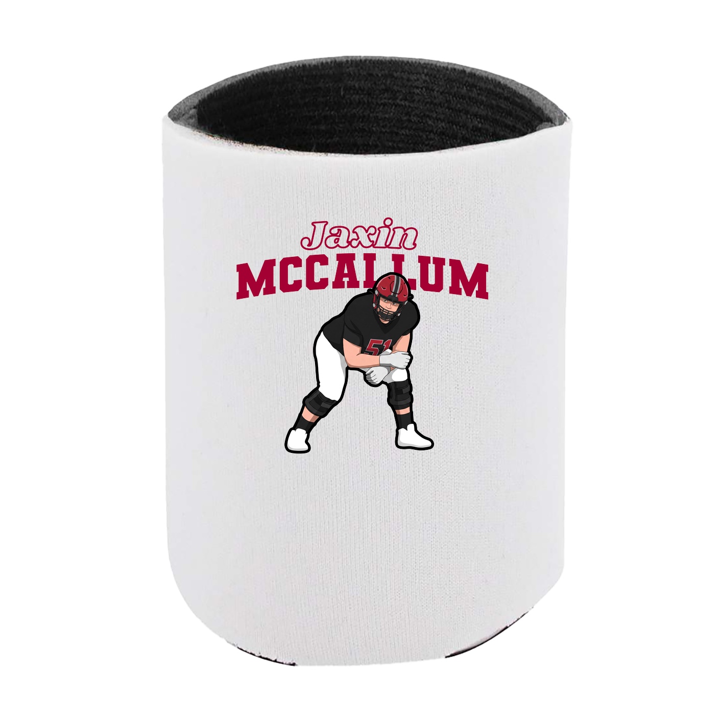 Can Holder — Name Arch in White