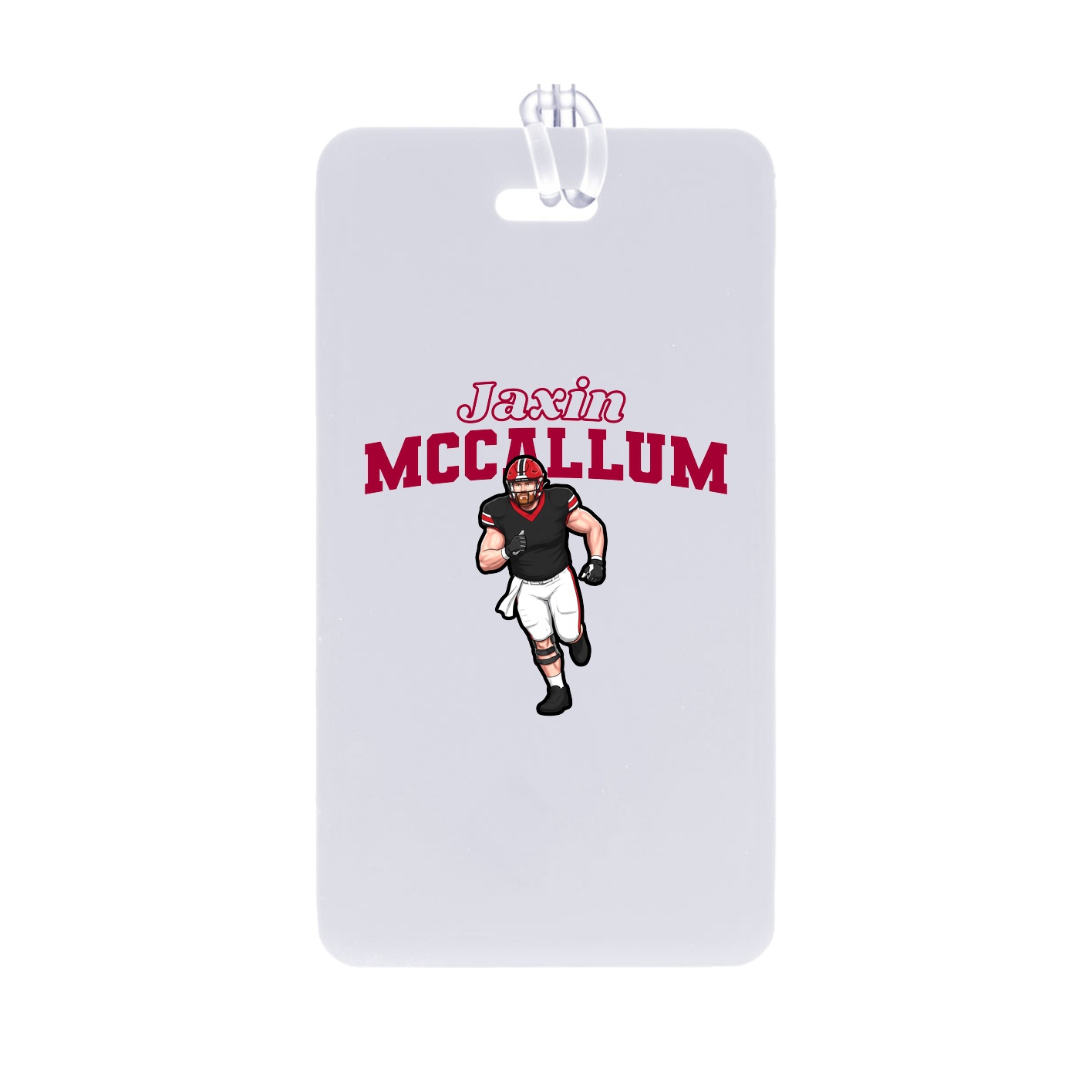 Bag Tag — Name Arch in Classic