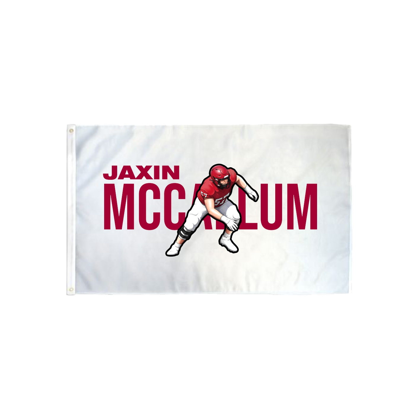 3x5 Flag — Player Name in Classic