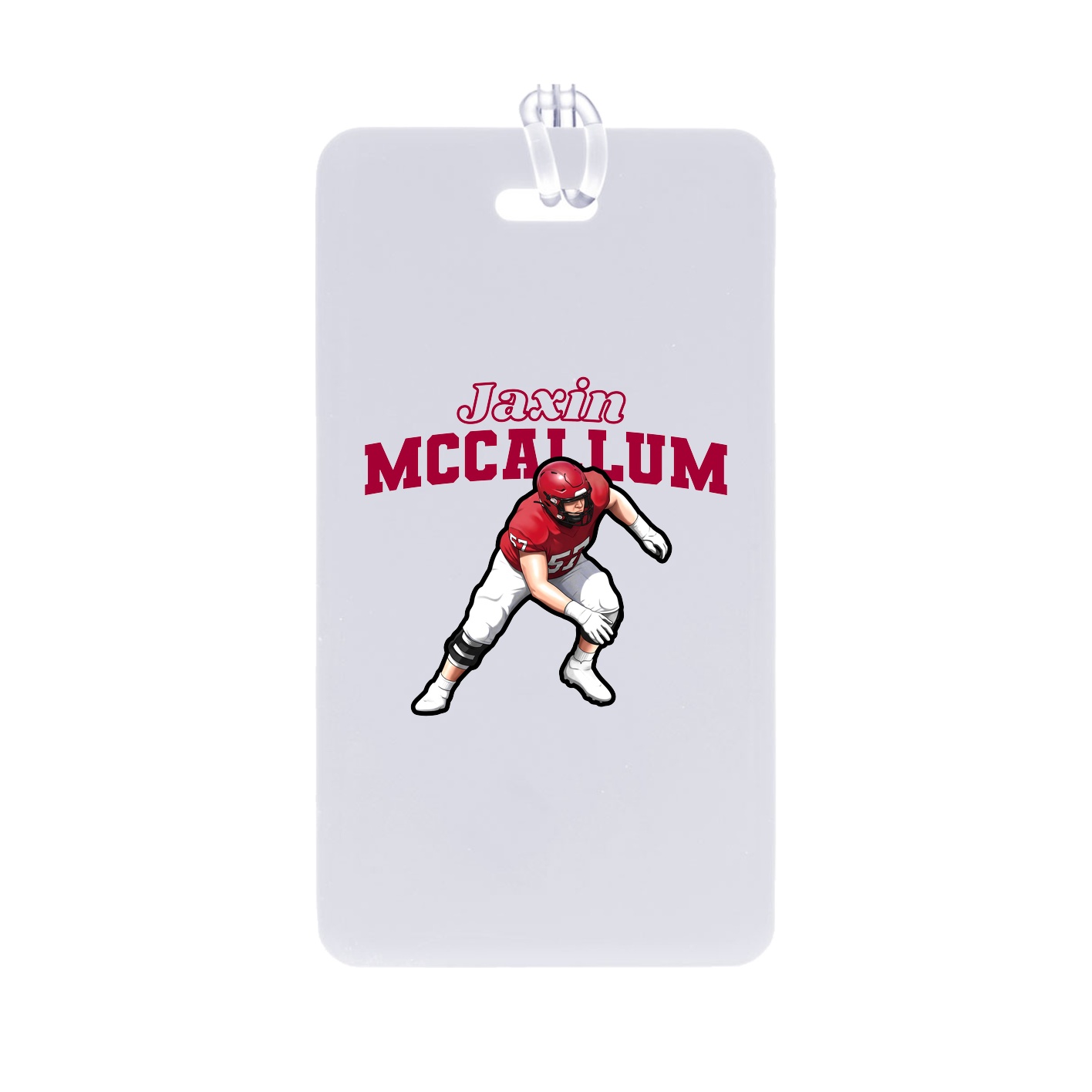 Bag Tag — Name Arch in Classic