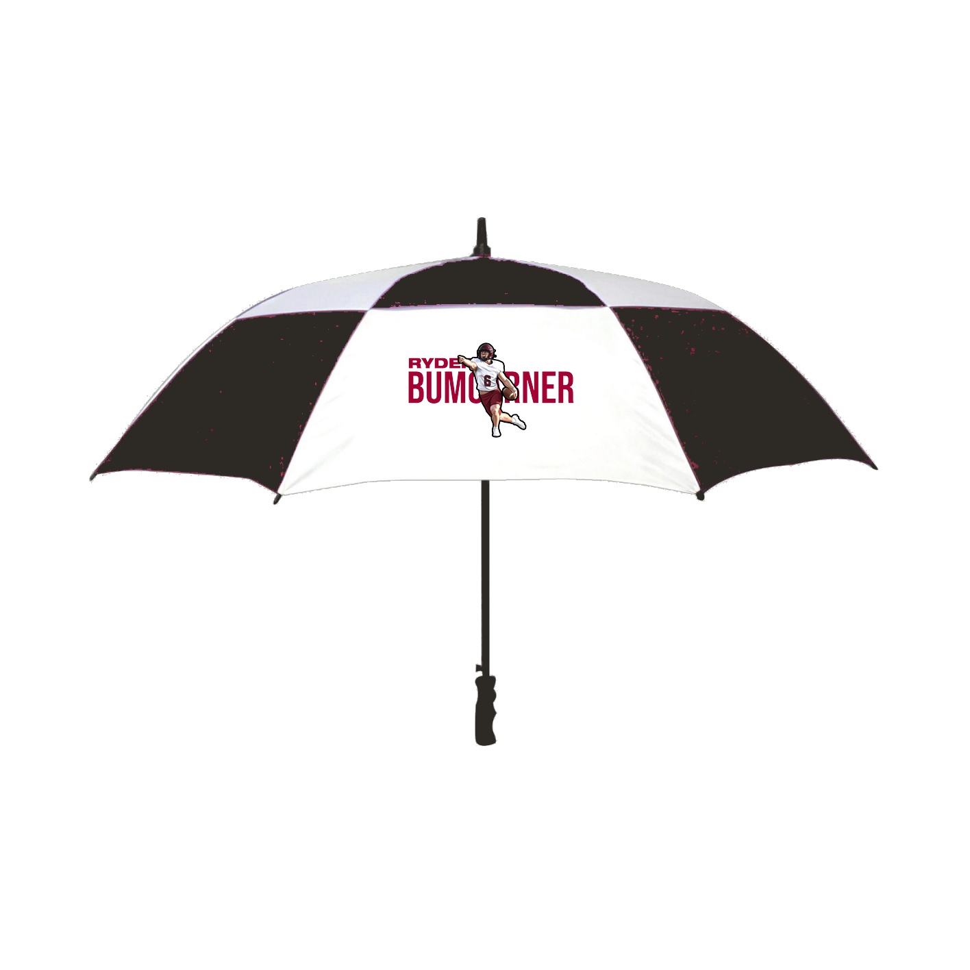 Golf Umbrella — Player Name in Black