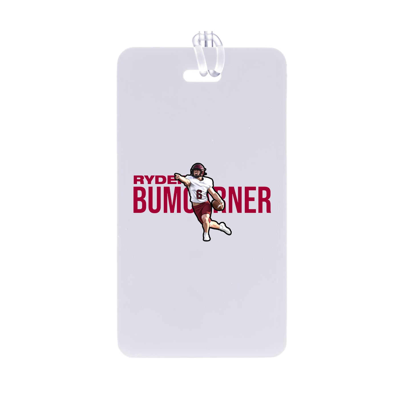 Bag Tag — Player Name in Classic