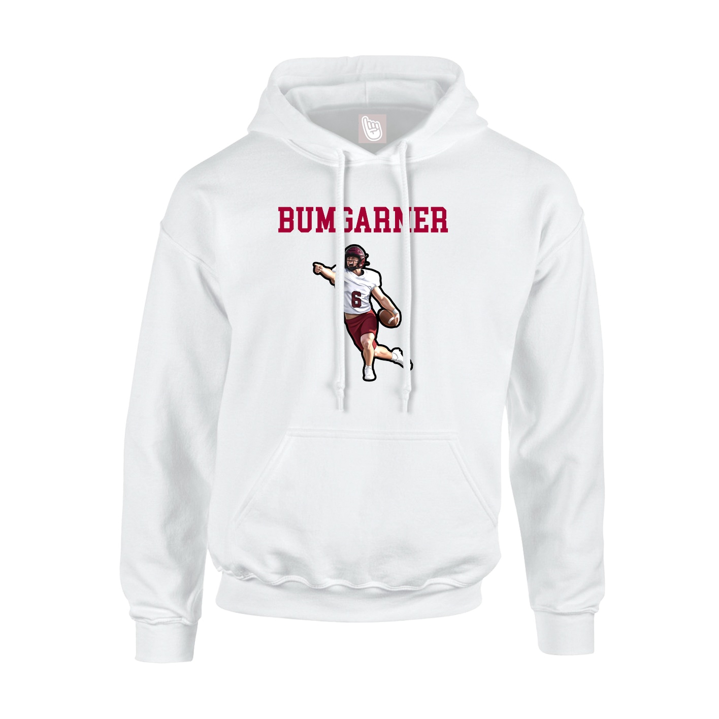 Youth Hoodie — Shirsey in White