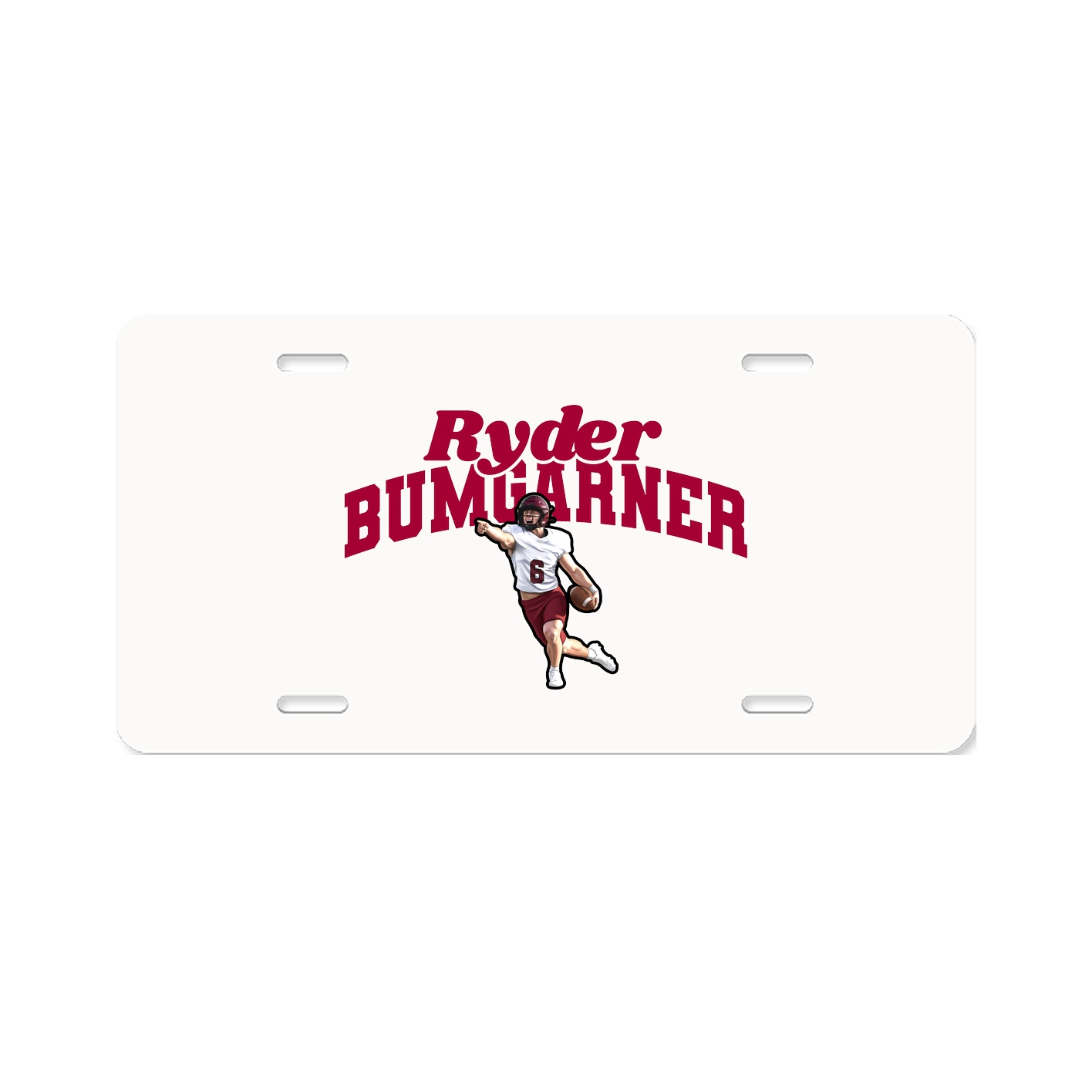 License Plate — Signature Arch in Classic