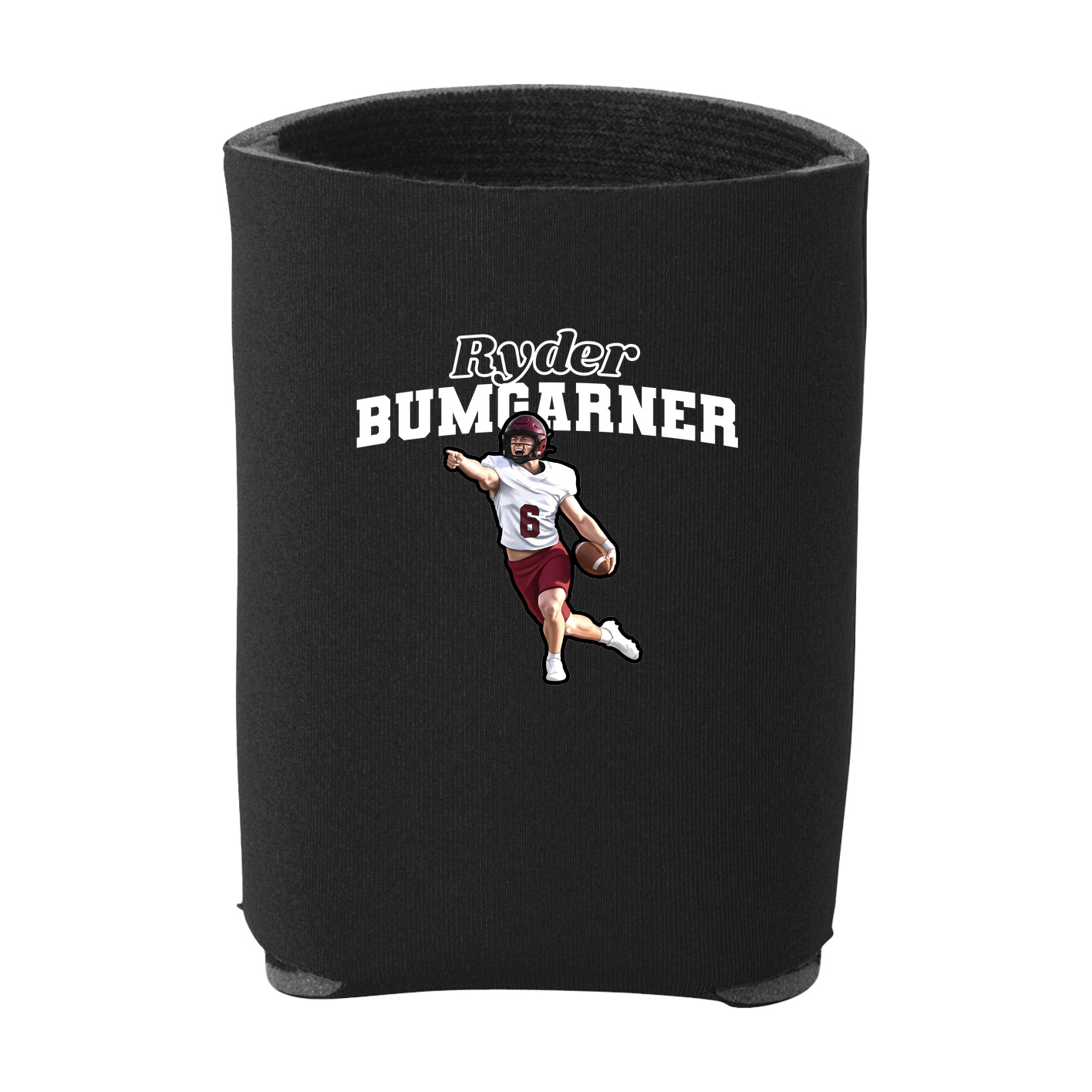 Can Holder — Name Arch in Black
