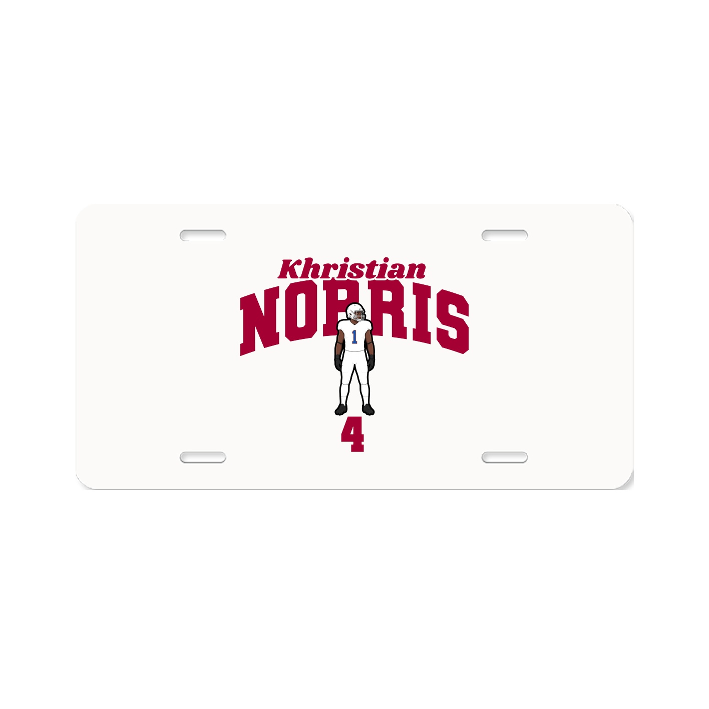 License Plate — Signature Arch in Classic