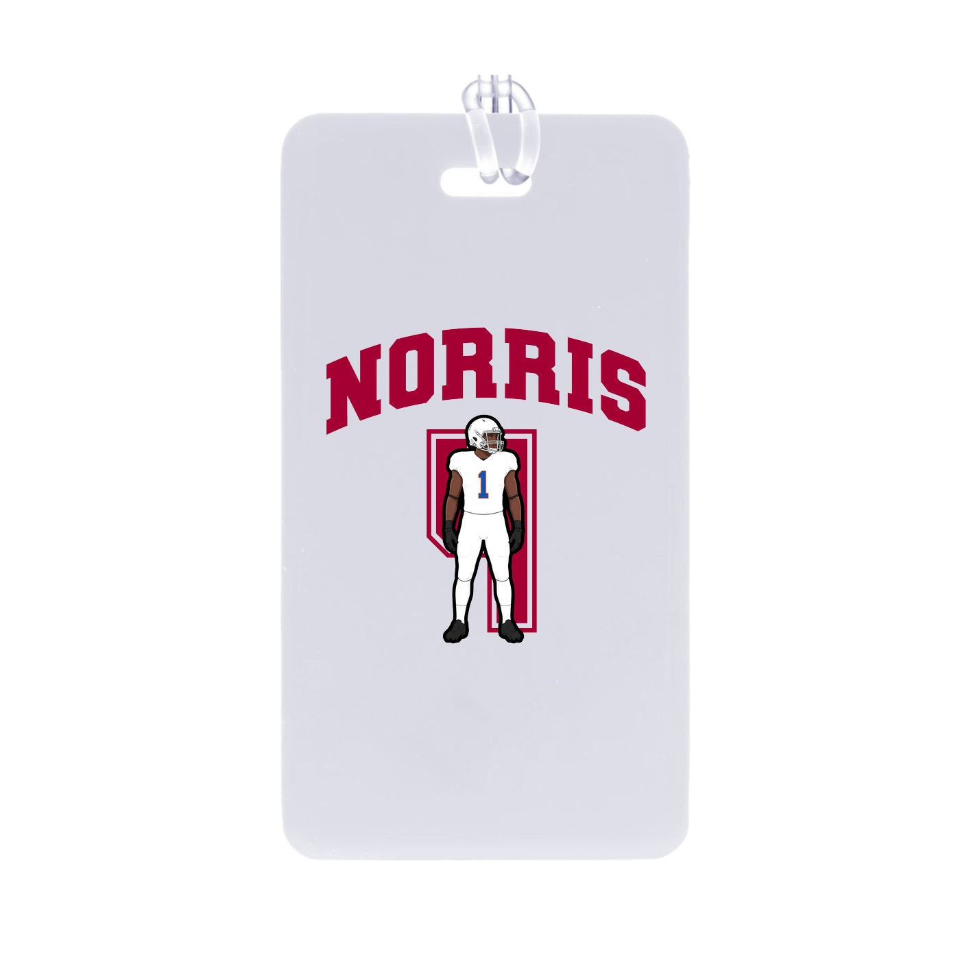 Bag Tag — Number in Classic