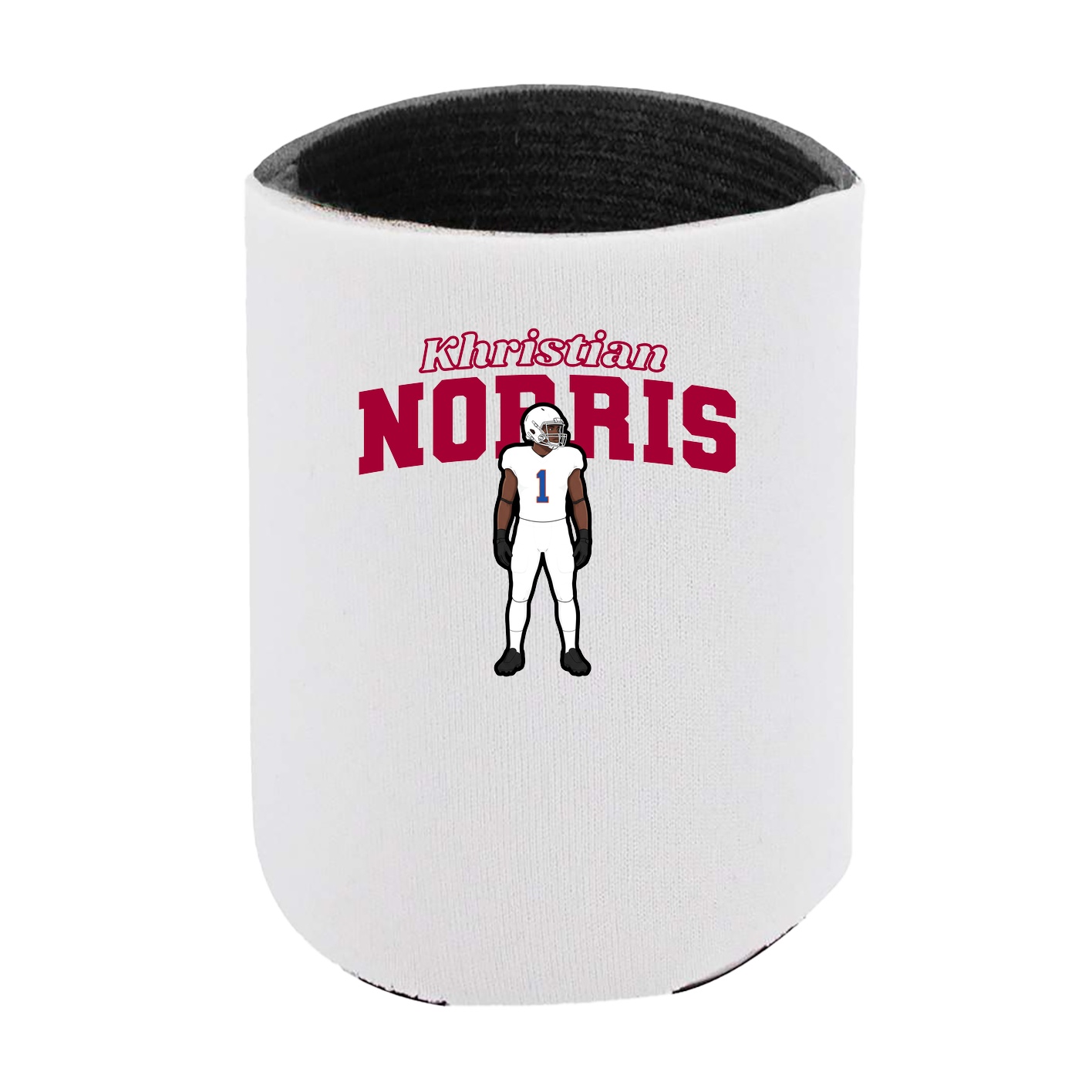 Can Holder — Name Arch in White