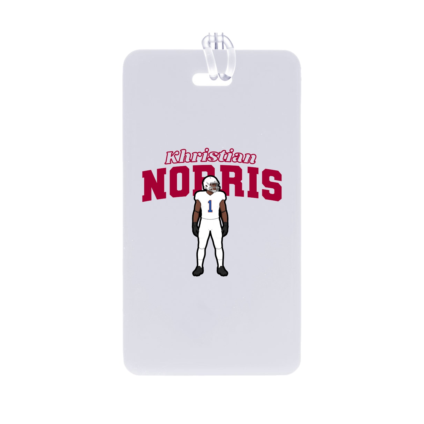 Bag Tag — Name Arch in Classic