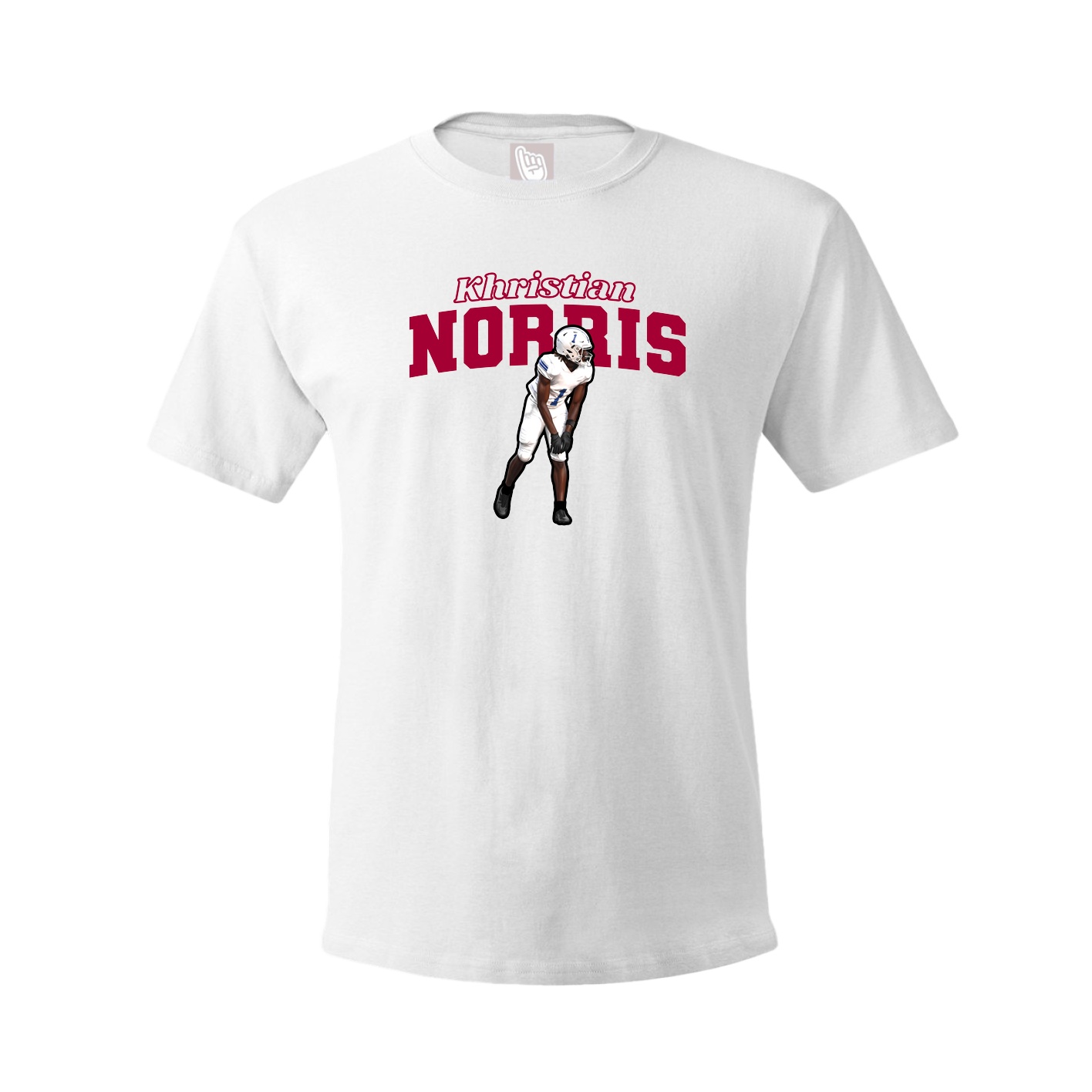 Tee — Name Arch in White