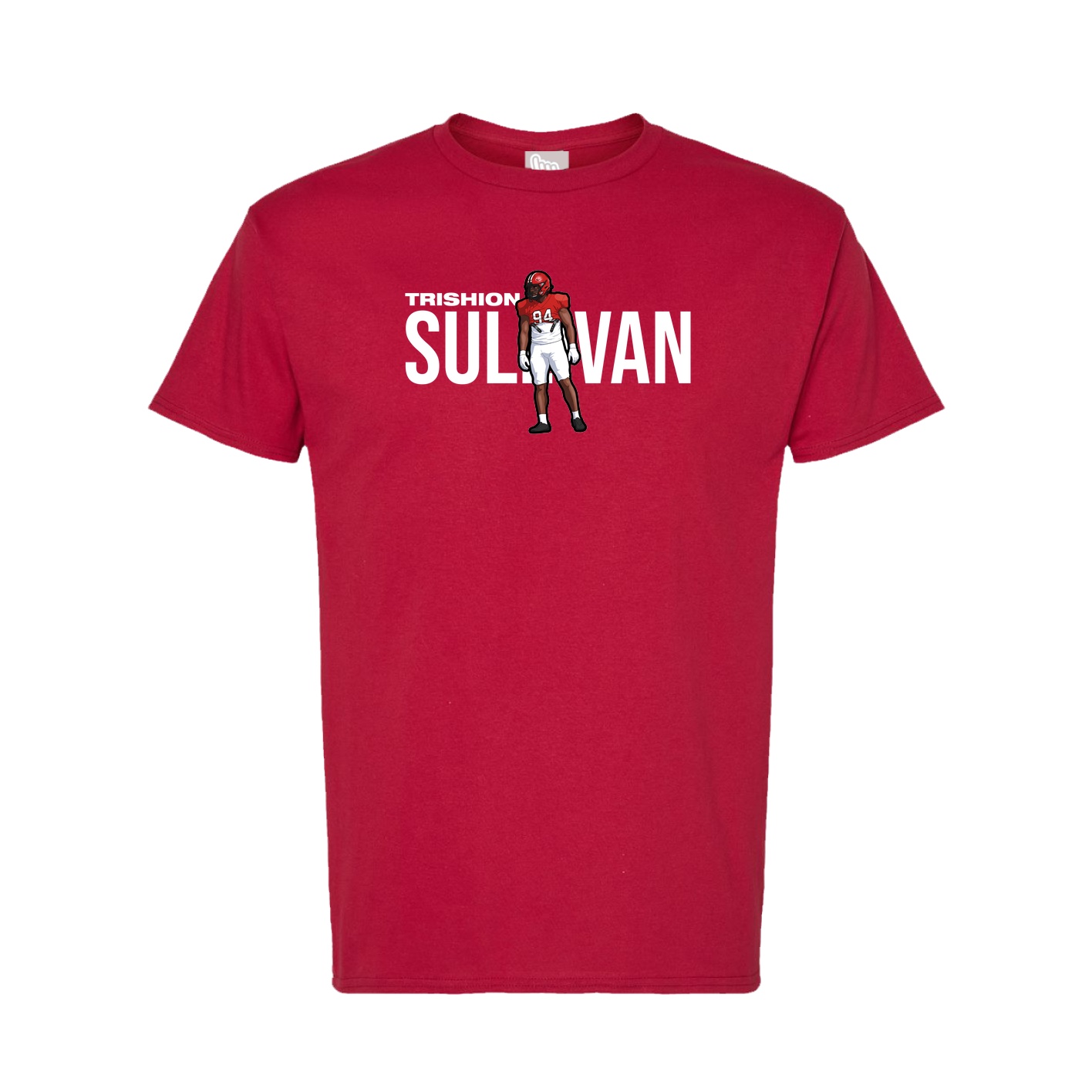 Tee — Player Name in Crimson