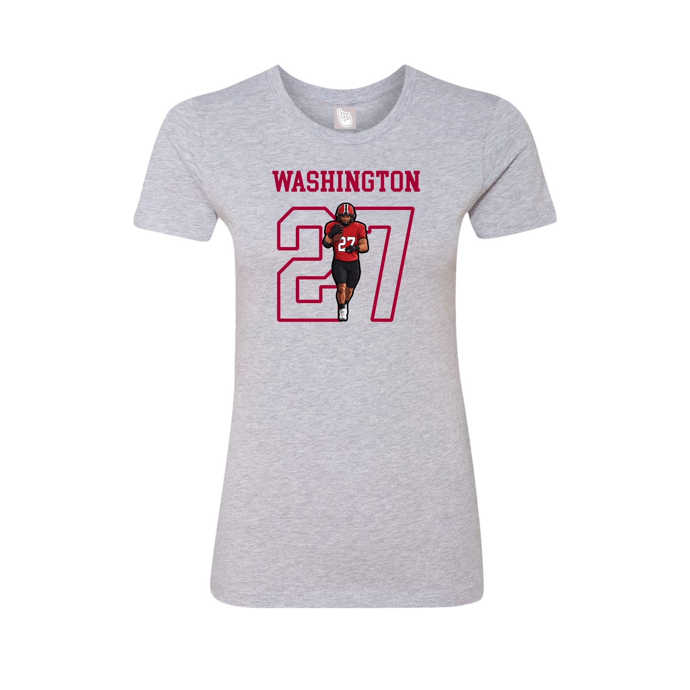 Fitted Women's Tee — Shirsey in Grey