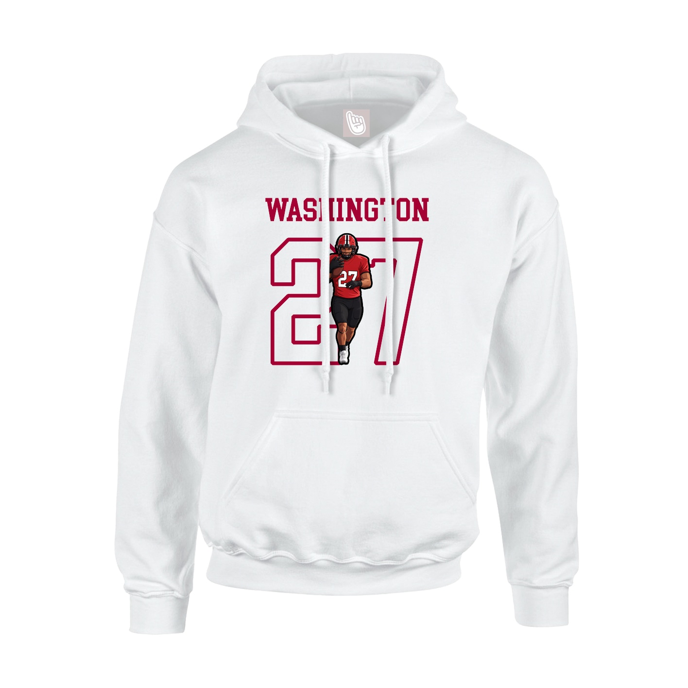 Hoodie — Shirsey in White