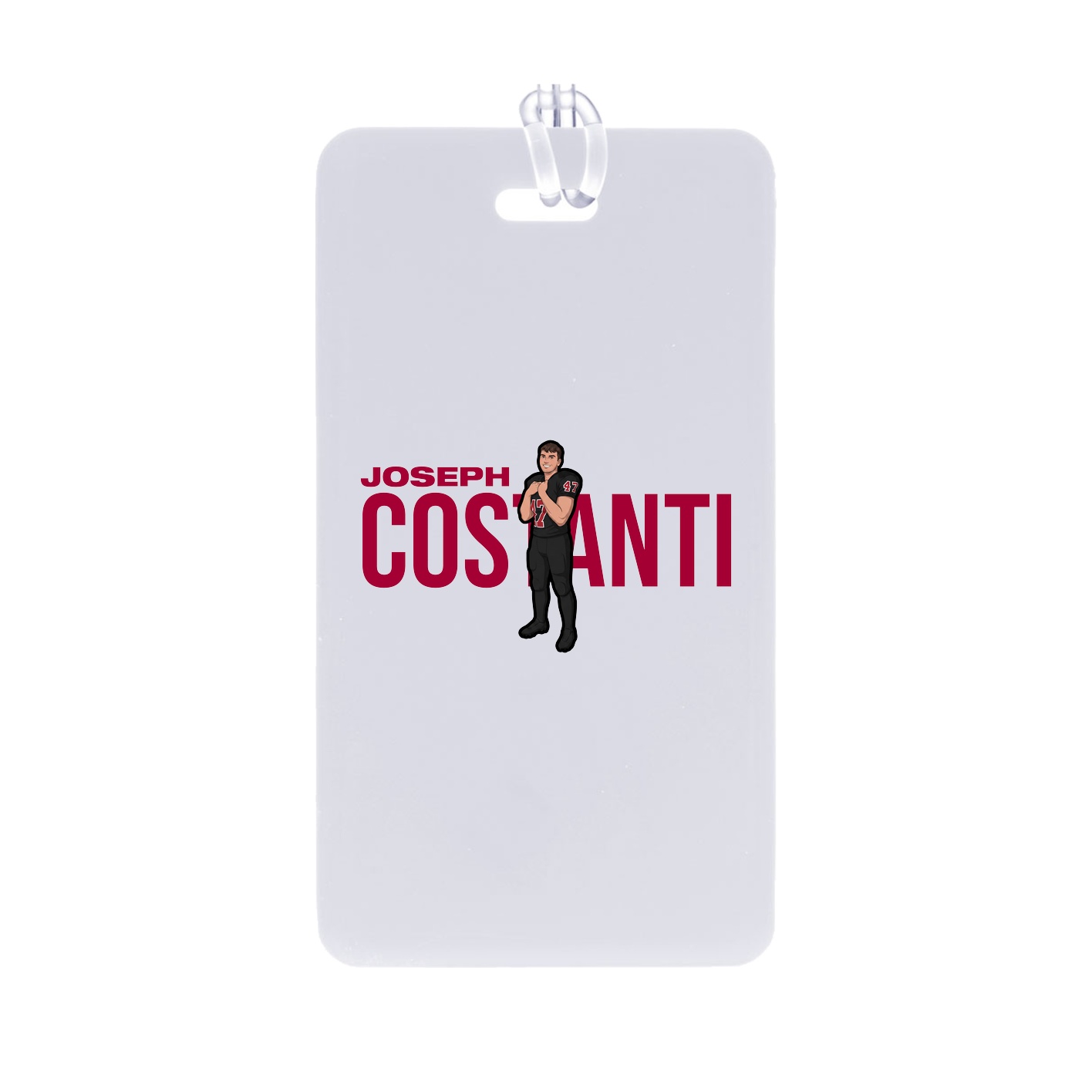 Bag Tag — Player Name in Classic