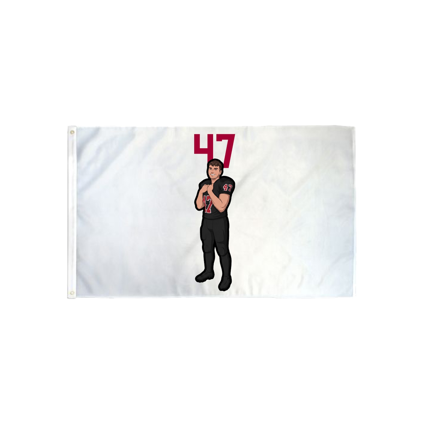 3x5 Flag — Number Top in Classic