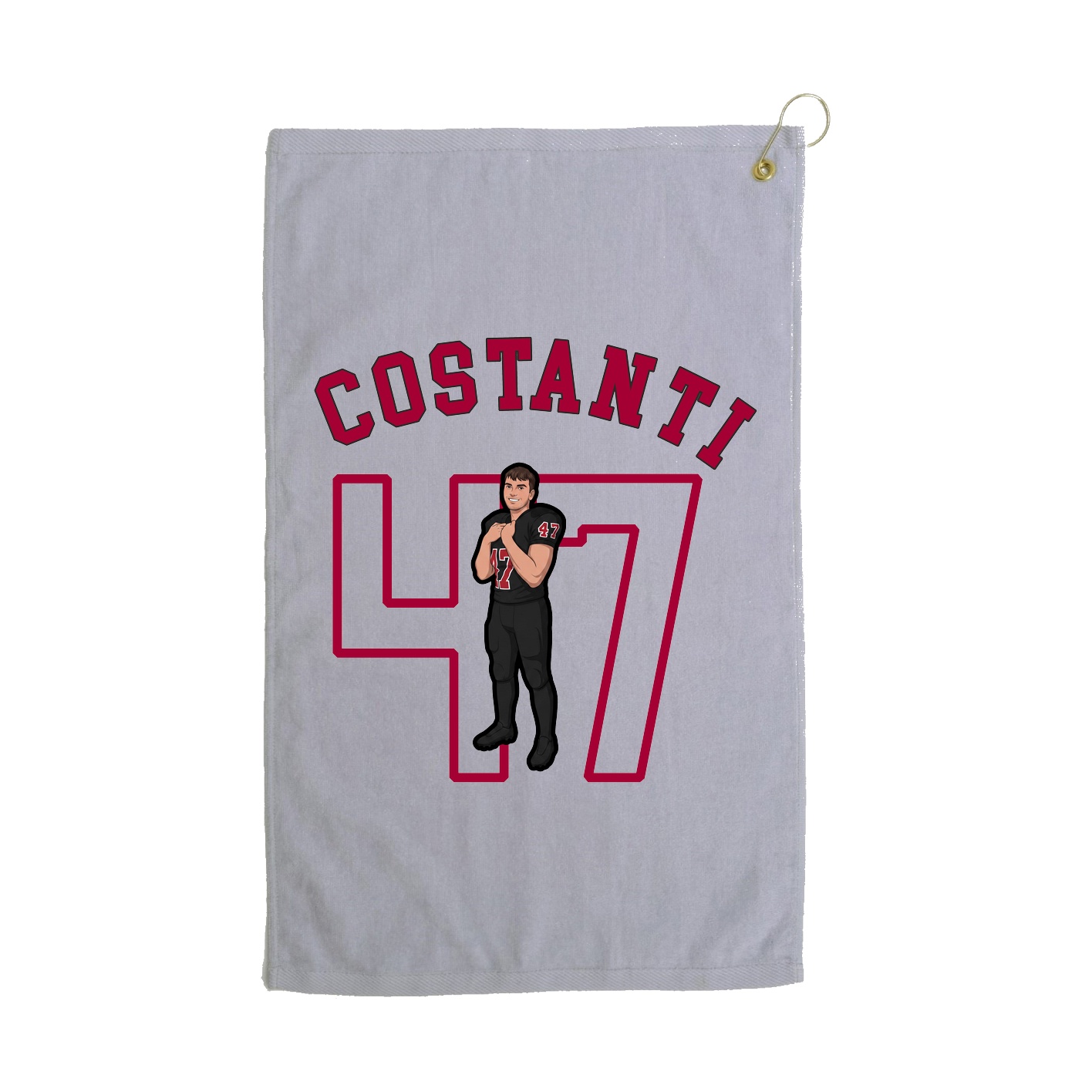 Golf Towel — Shirsey Arch in Grey