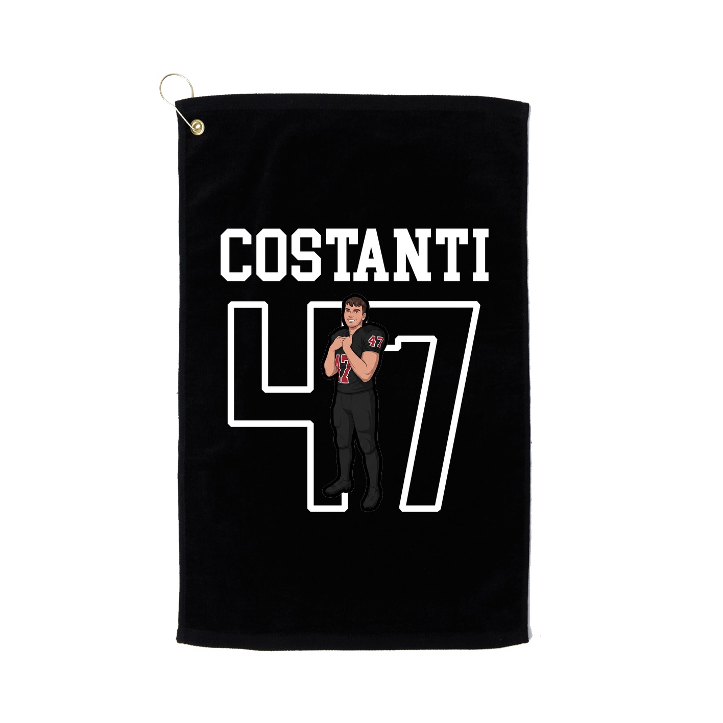 Golf Towel — Shirsey in Black