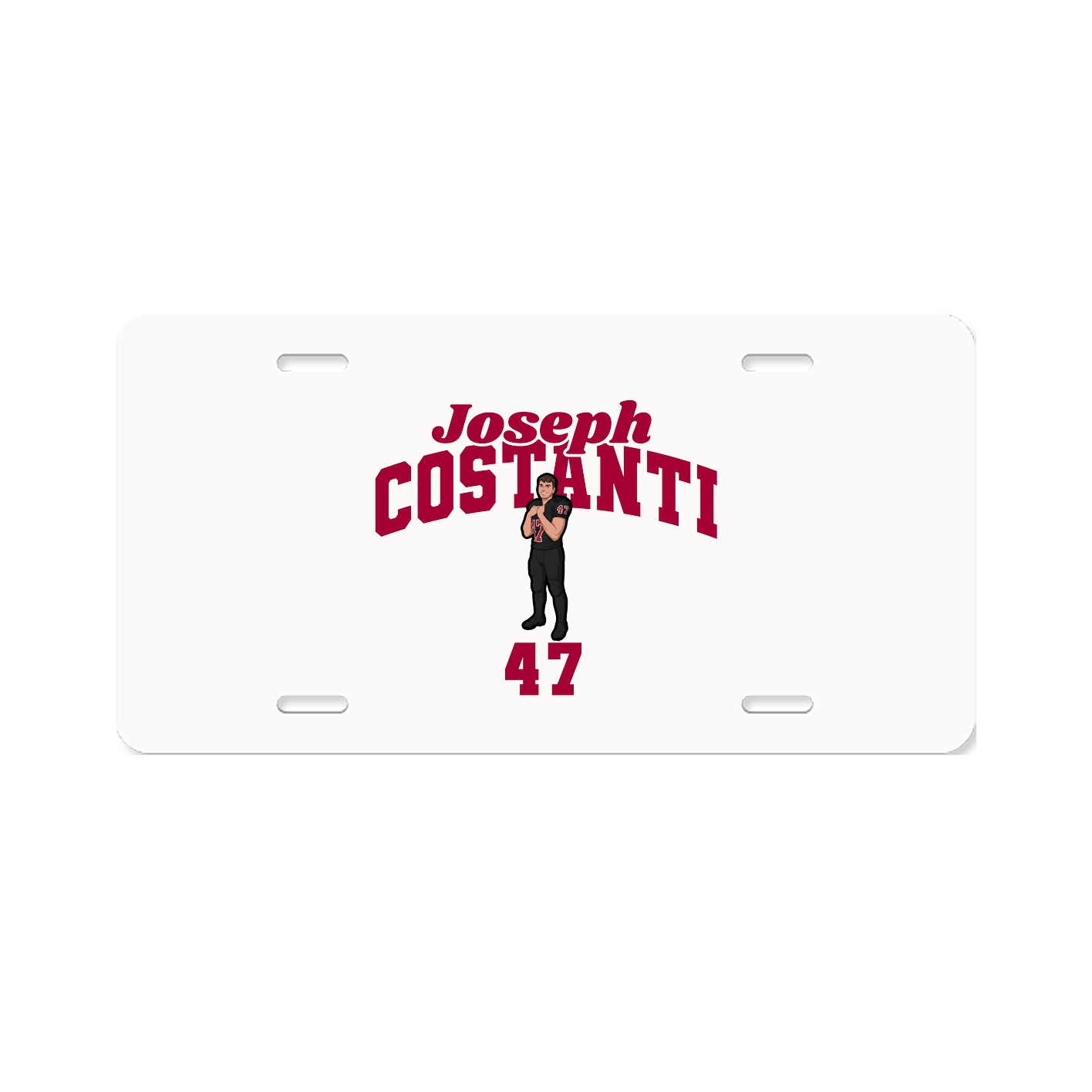 License Plate — Signature Arch in Classic