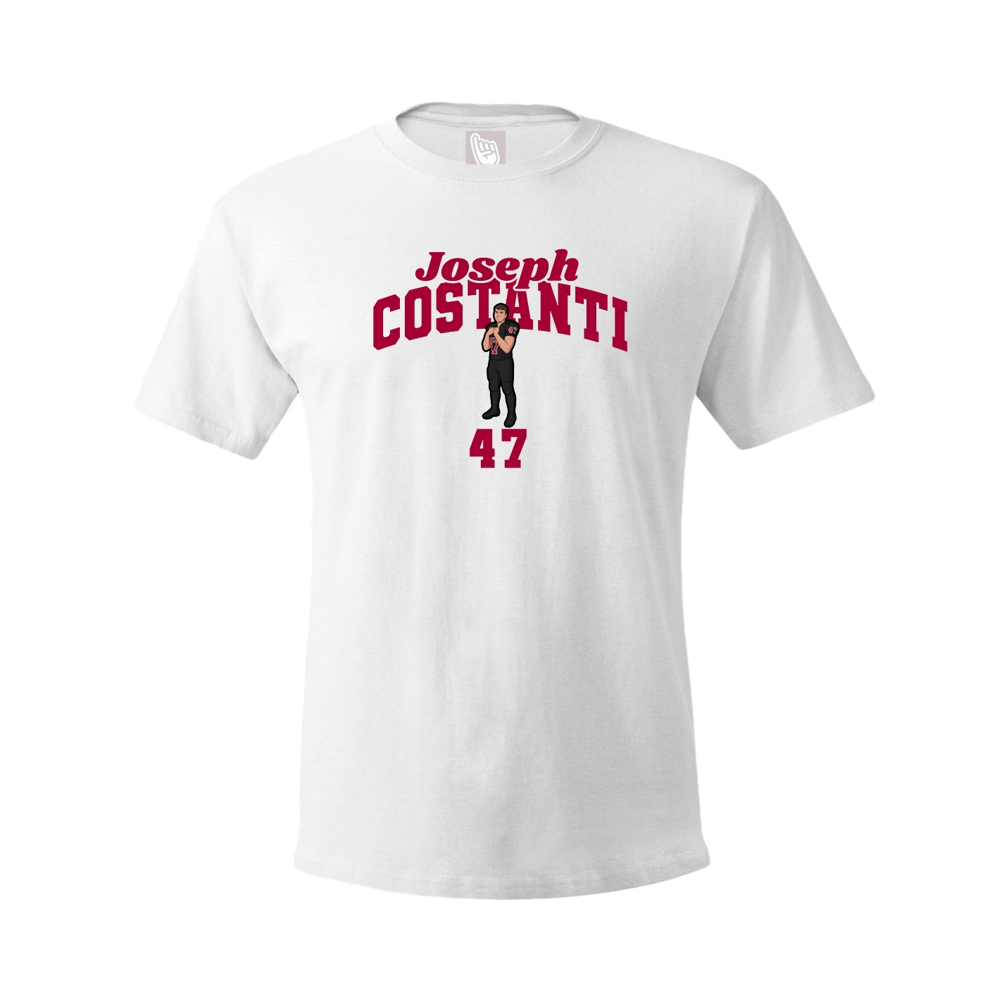 Tee — Signature Arch in White