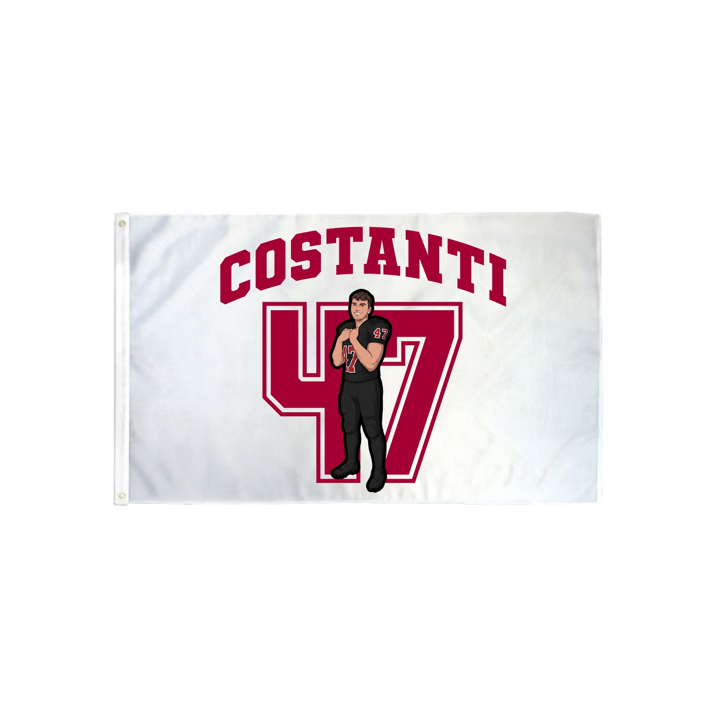3x5 Flag — Number in Classic