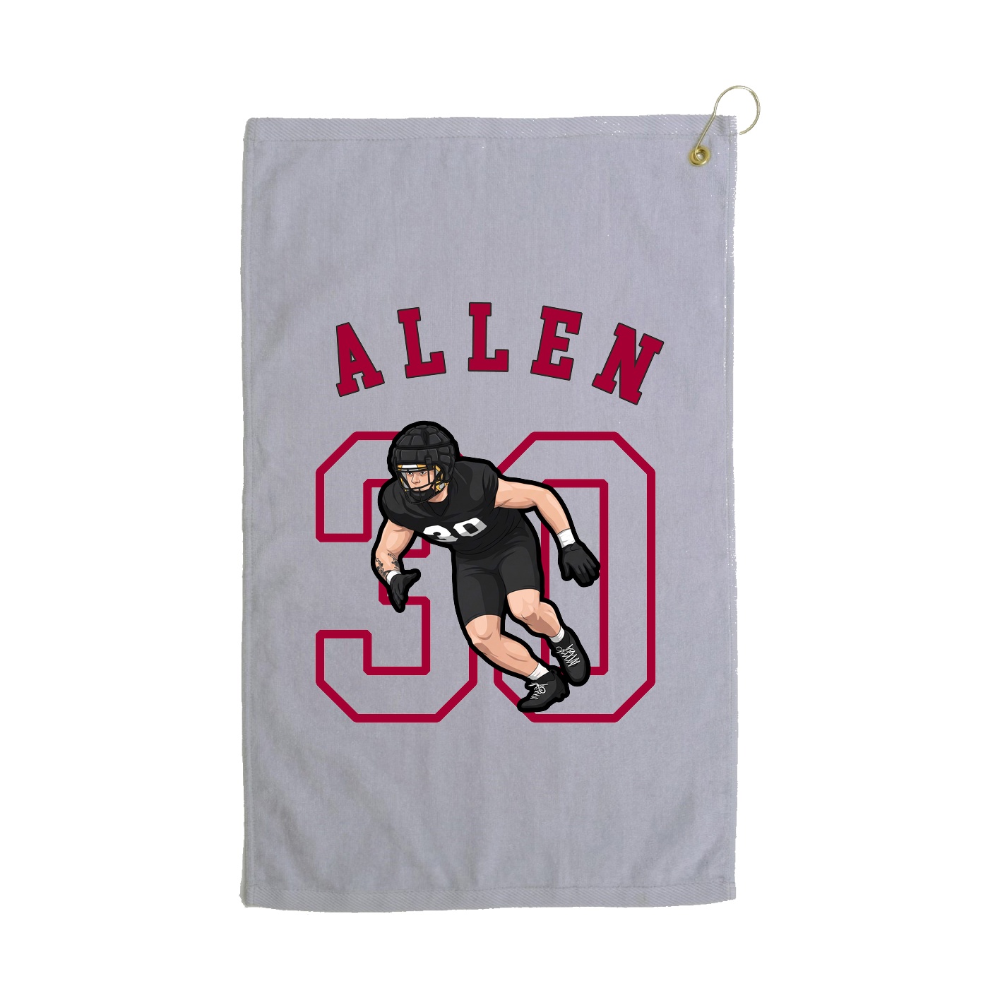 Golf Towel — Shirsey Arch in Grey