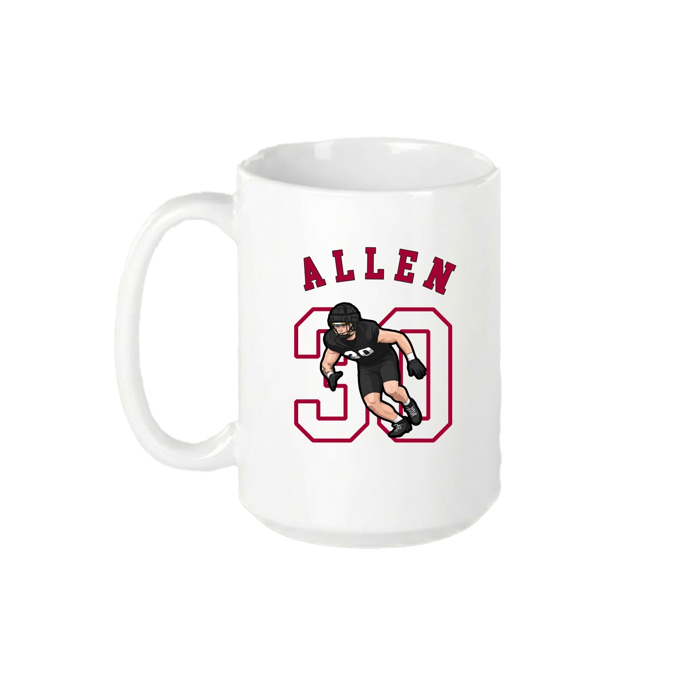 15oz Coffee Mug — Shirsey Arch in White
