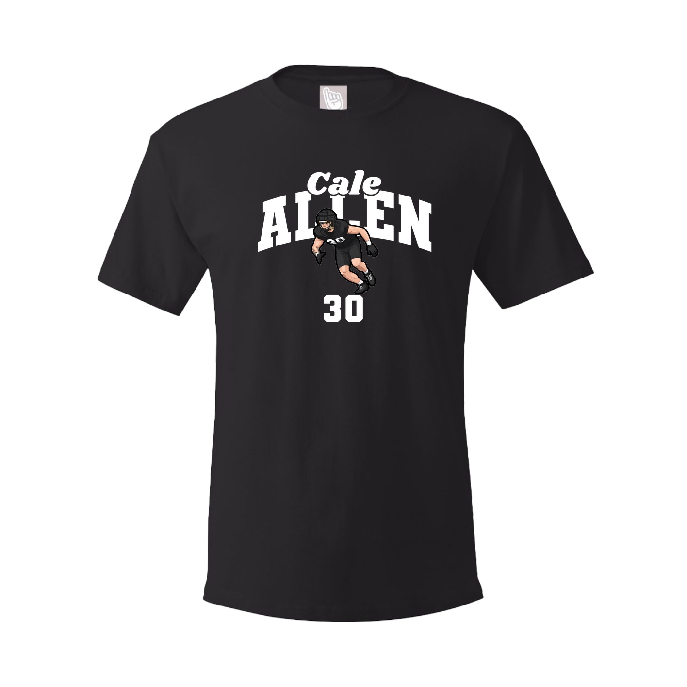 Youth Tee — Signature Arch in Black