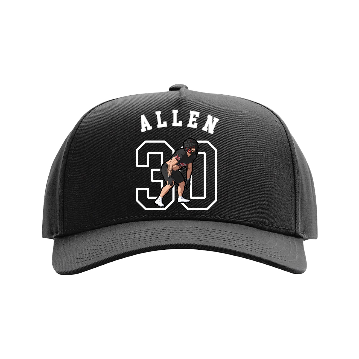 Full Fabric Five-Panel Champ Cap