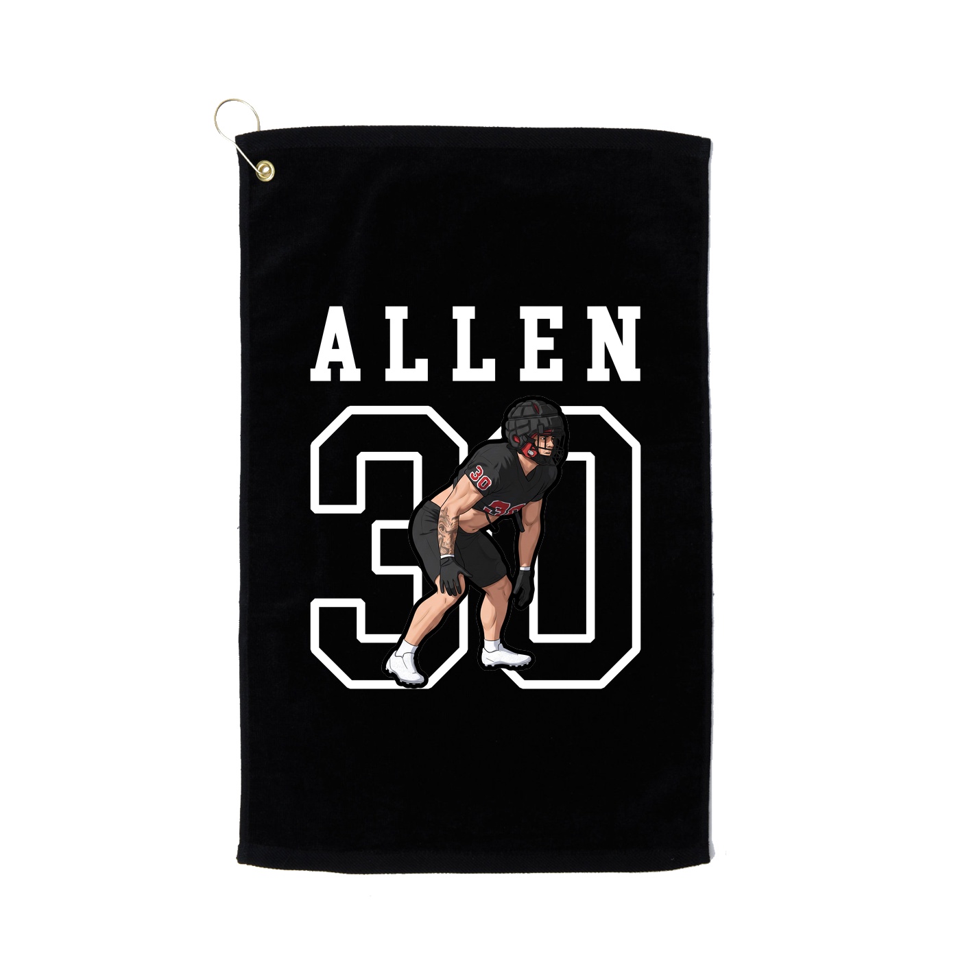 Golf Towel — Shirsey in Black