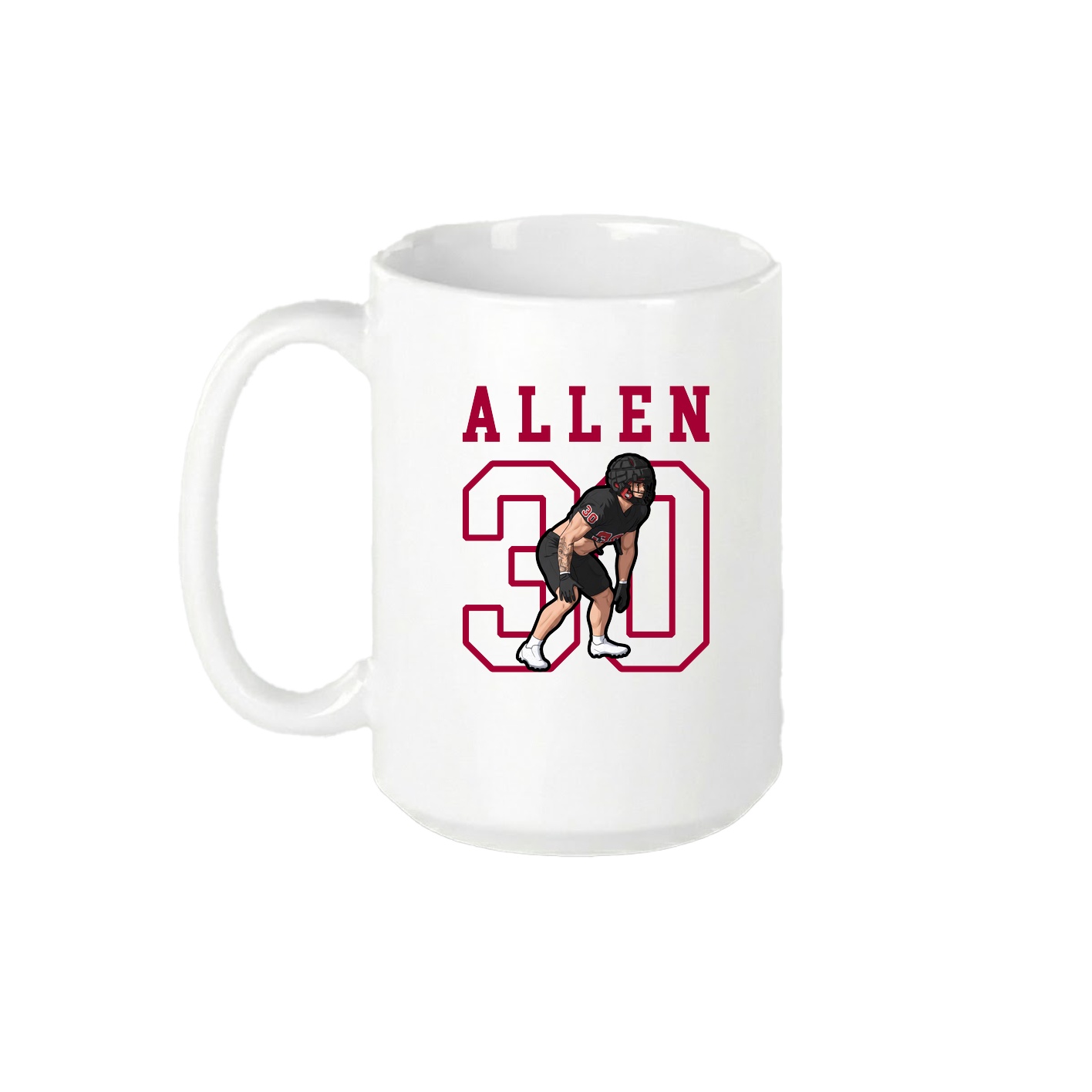 15oz Coffee Mug — Shirsey in White