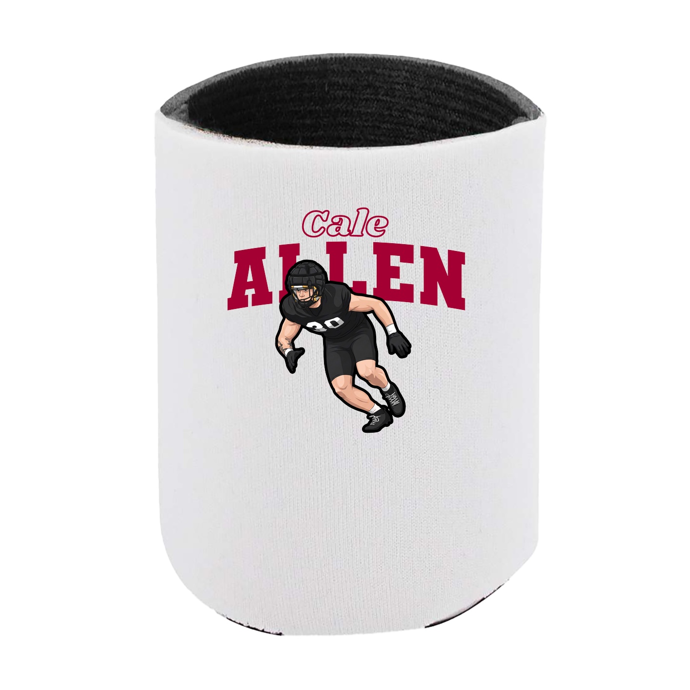 Can Holder — Name Arch in White