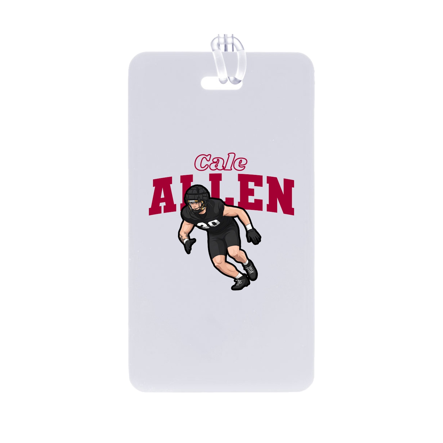 Bag Tag — Name Arch in Classic
