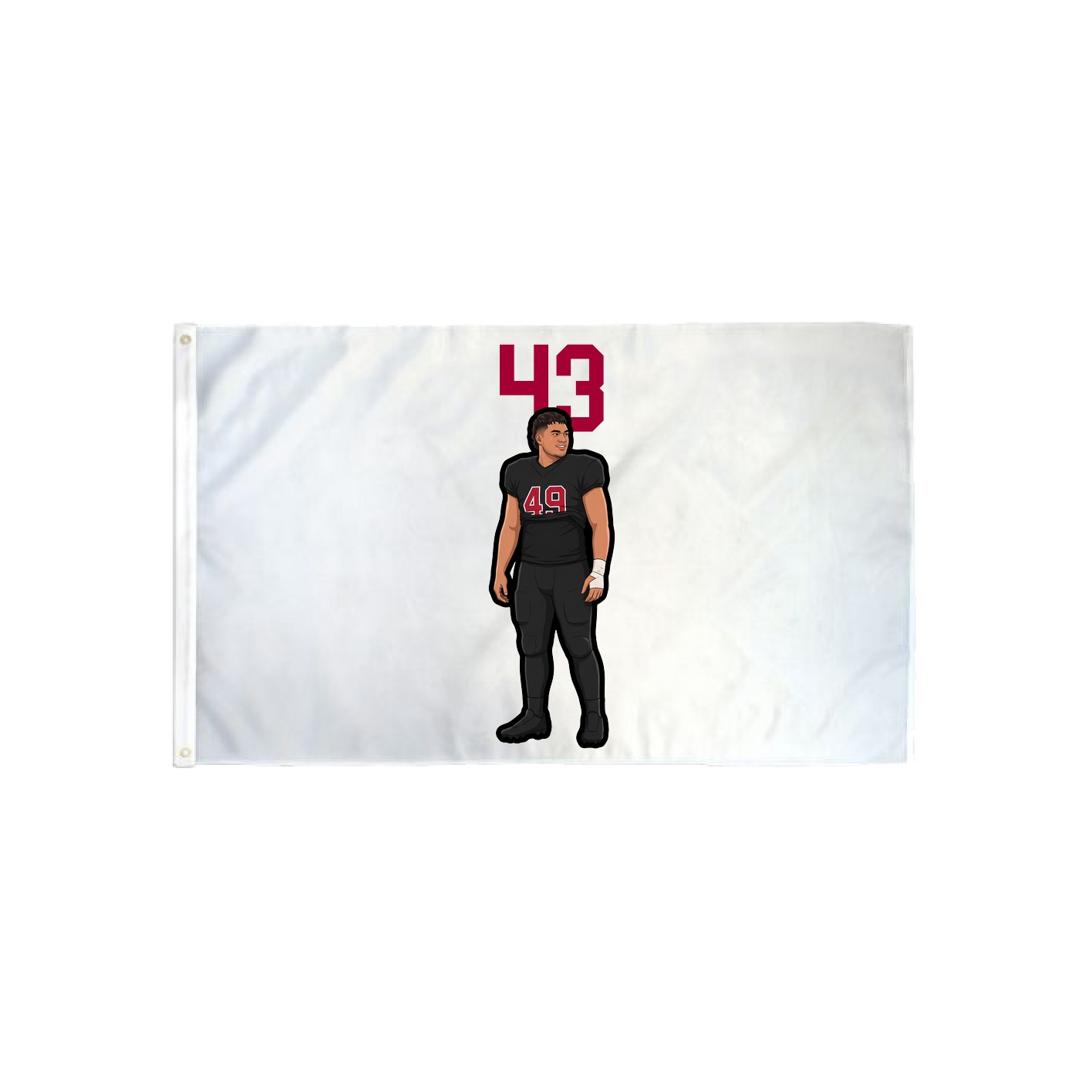 3x5 Flag — Number Top in Classic