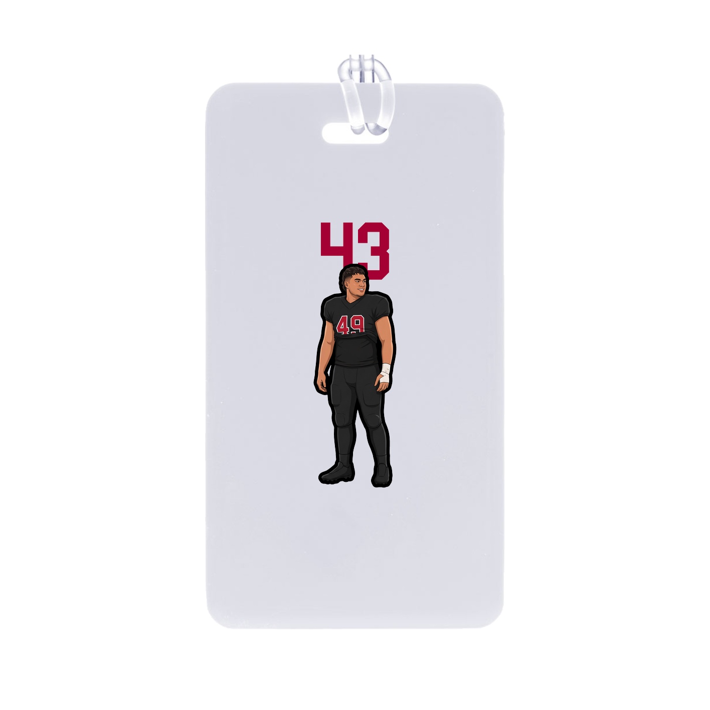 Bag Tag — Number Top in Classic