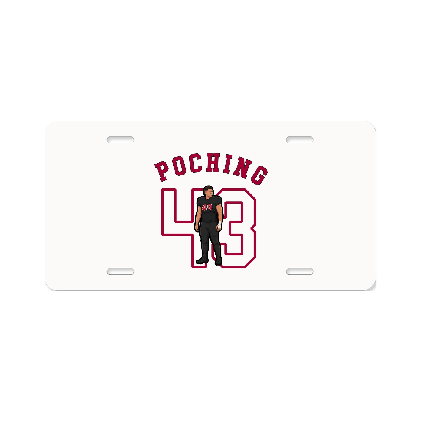 License Plate — Shirsey Arch in Classic