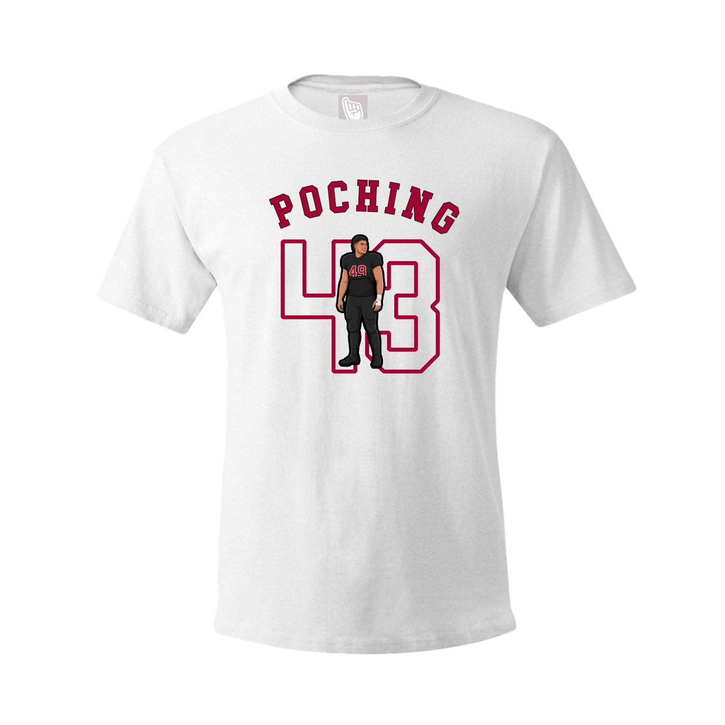 Tee — Shirsey Arch in White