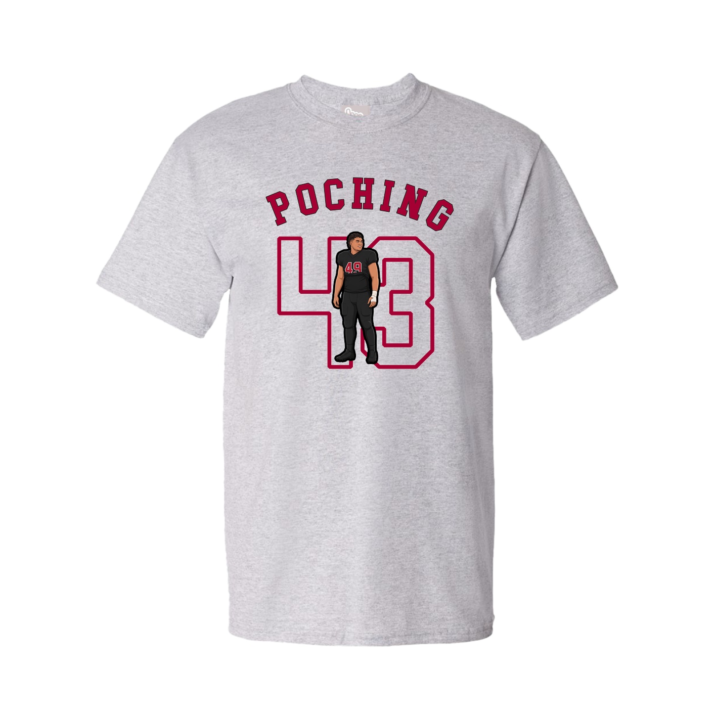 Youth Tee — Shirsey Arch in Grey