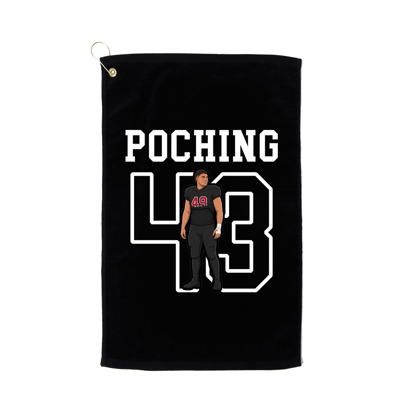Golf Towel — Shirsey in Black