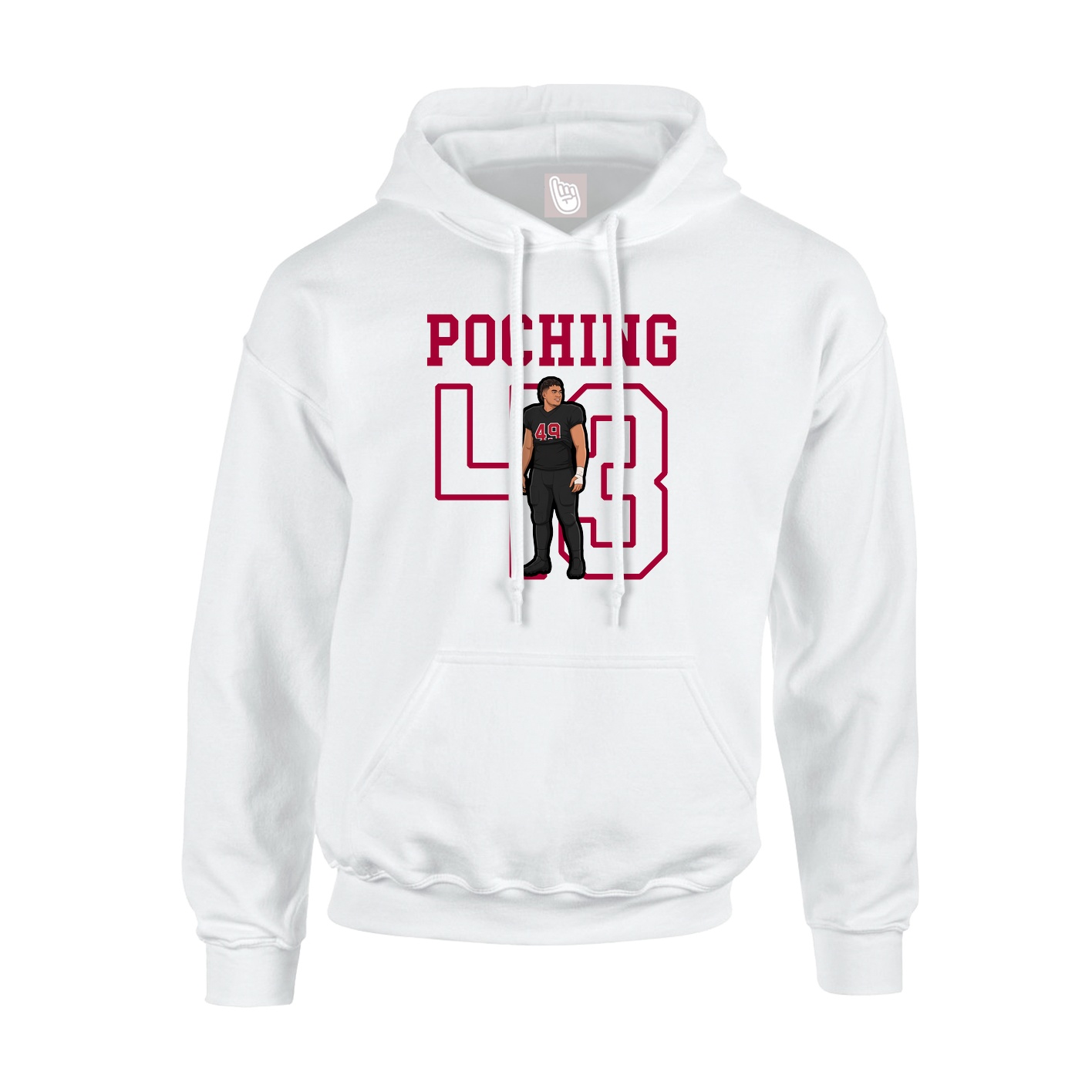 Youth Hoodie — Shirsey in White