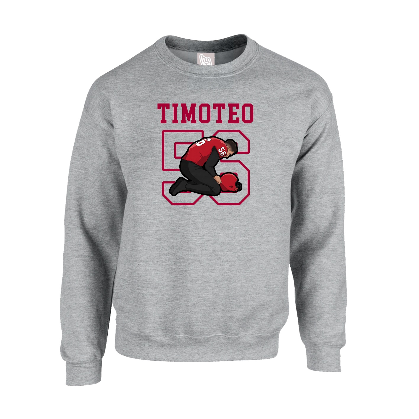 Fleece Crew — Shirsey in Grey